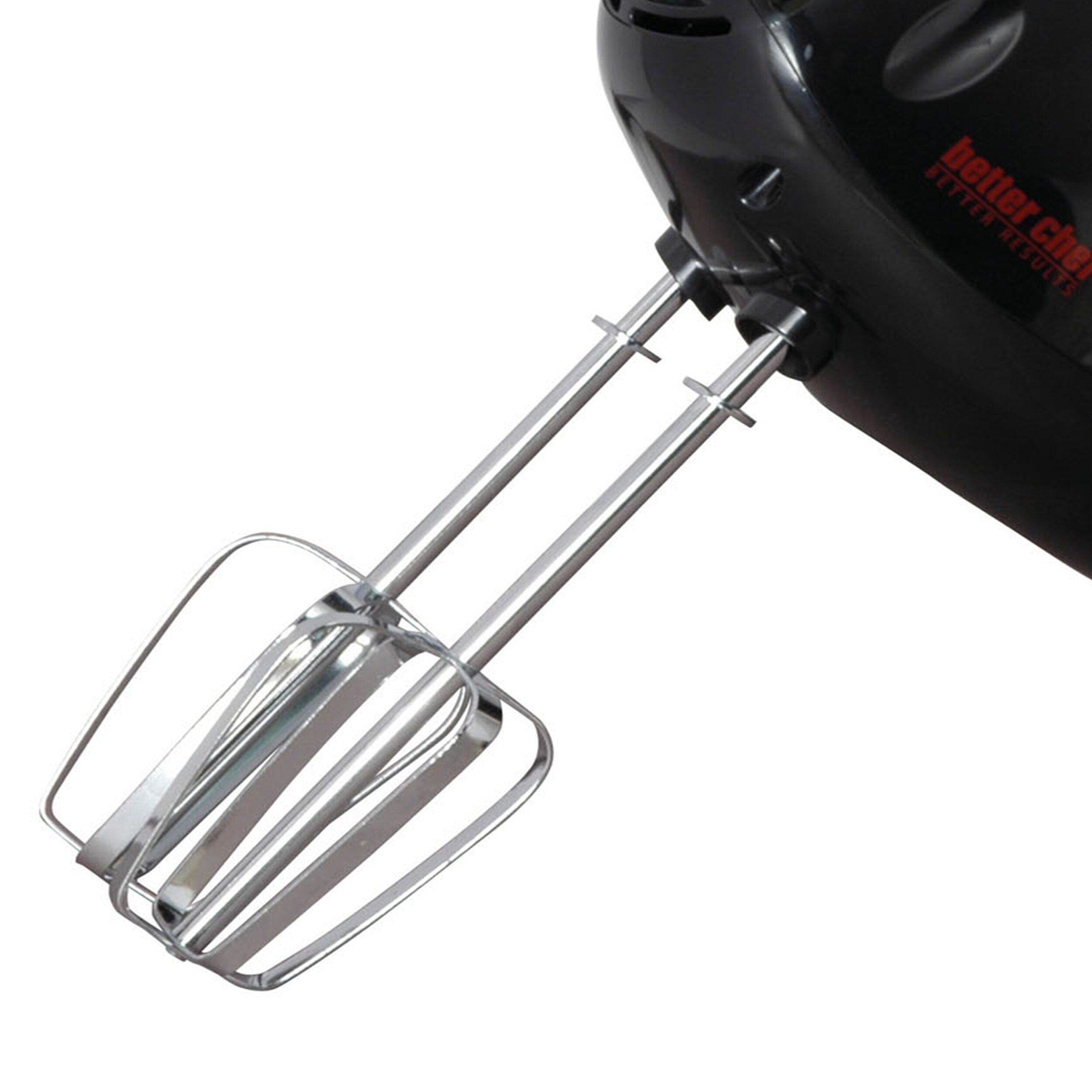 Better Chef 6-in Cord 2-Speed Red Hand Mixer in the Hand Mixers