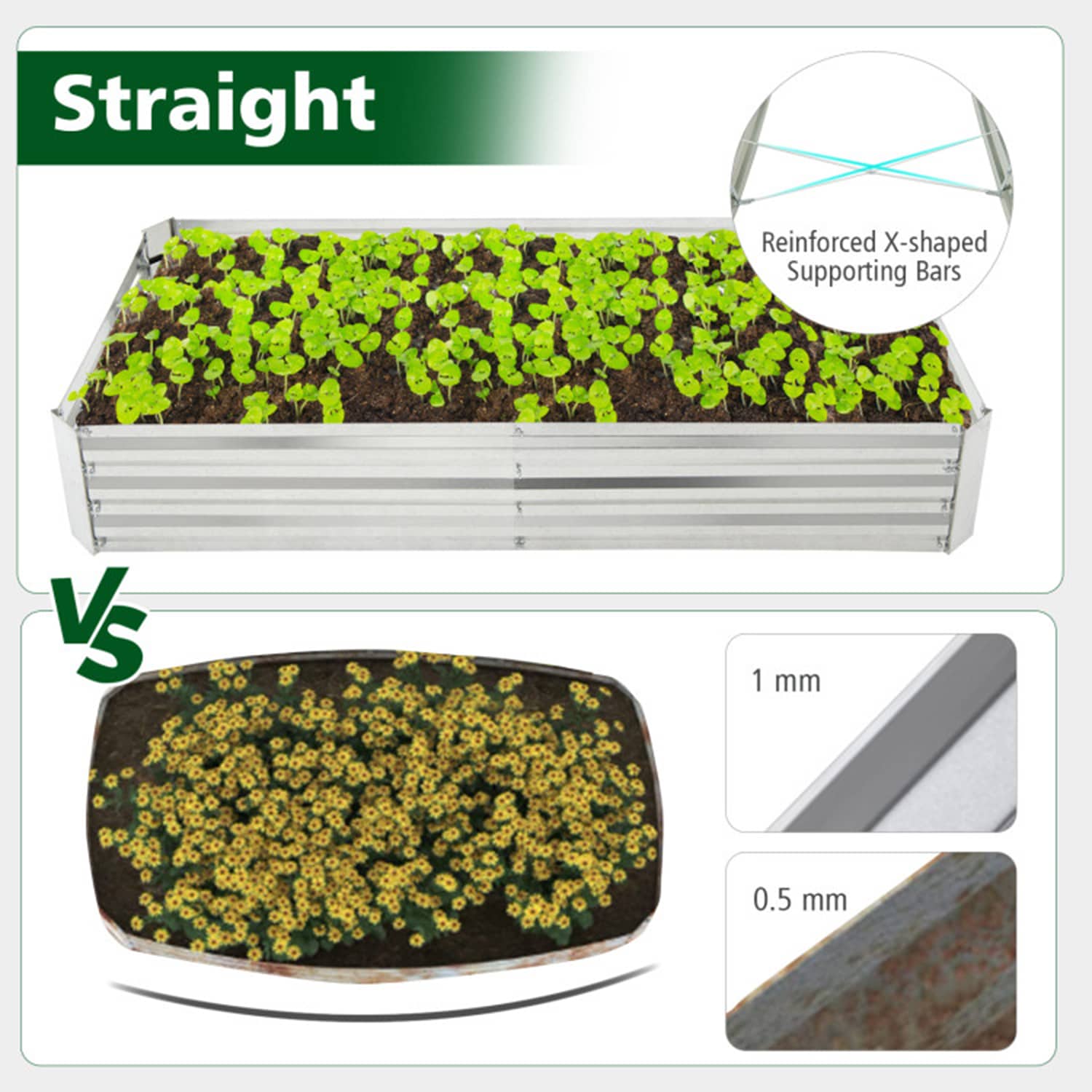 Mondawe MO-G4047SR3P Raised-Garden-Beds - View #8