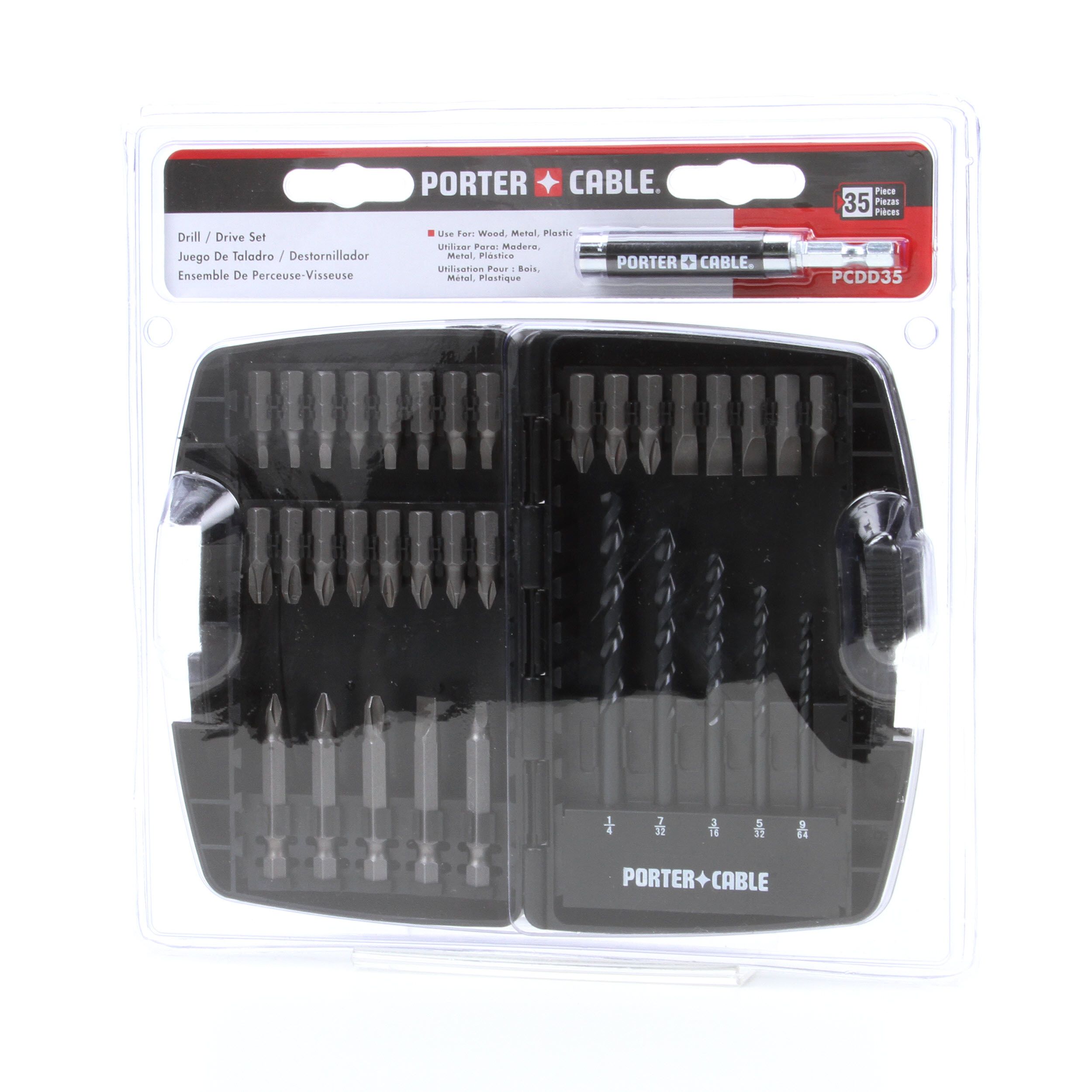 ten pack of porter cable 1/8" cutout bits 43221-10 