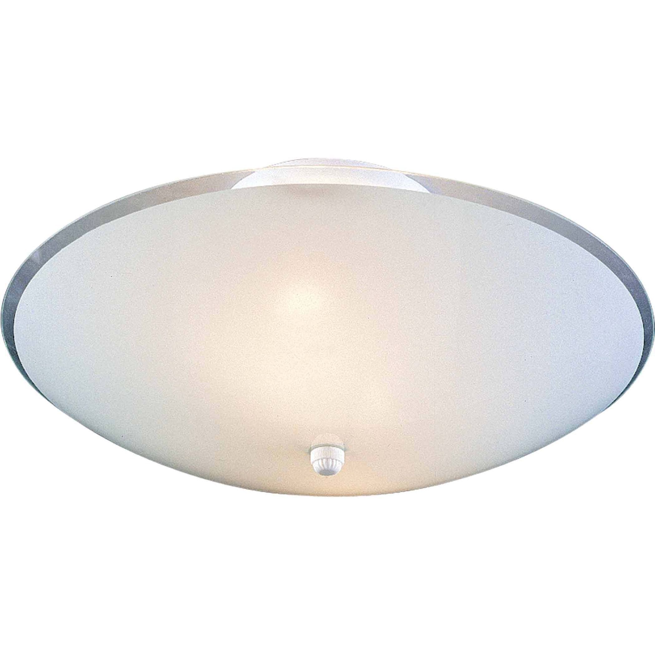 Volume Lighting V1914-6 1 -Light 14.5-in White Semi Flush Mount Light