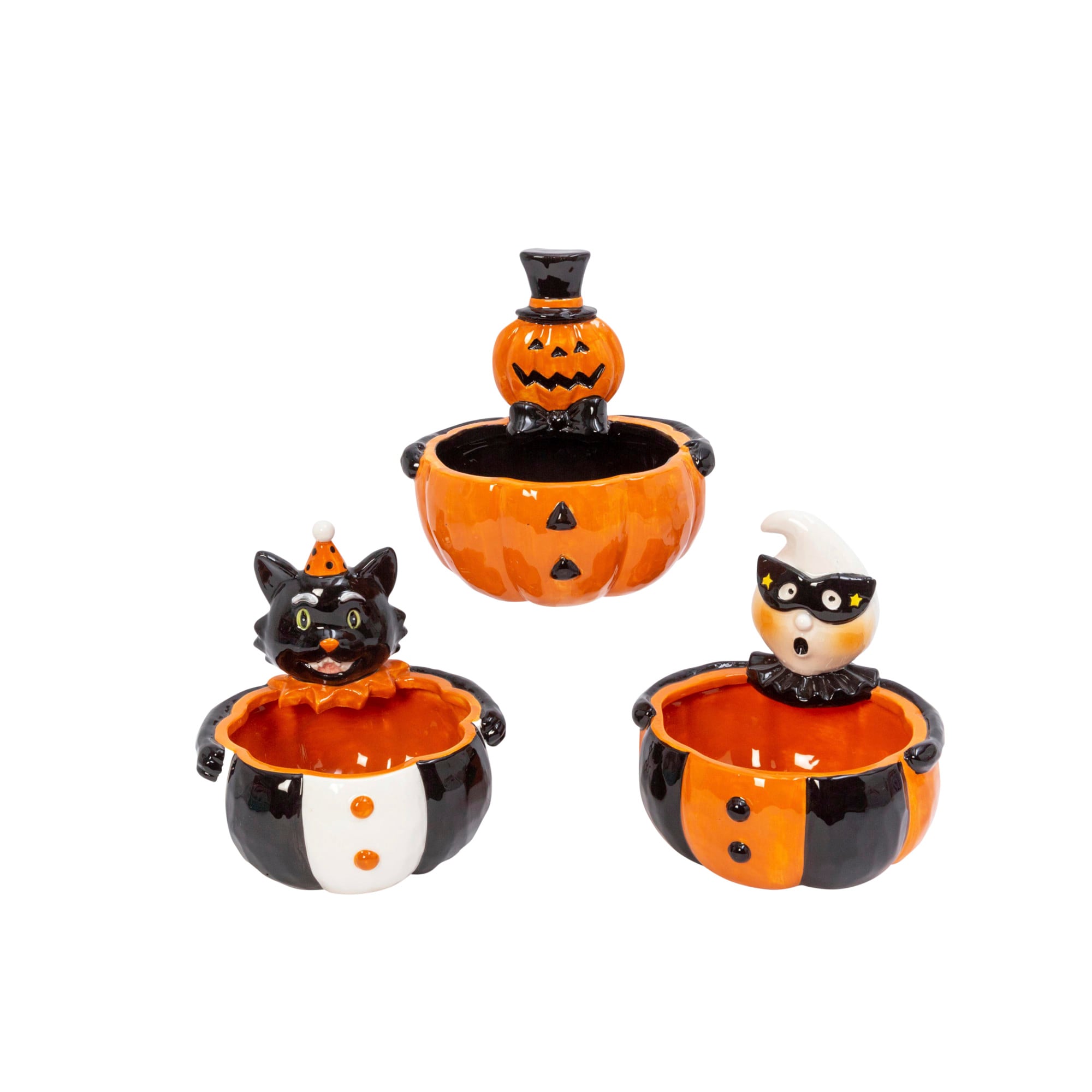 Ceramic Disney Halloween Bowl Set