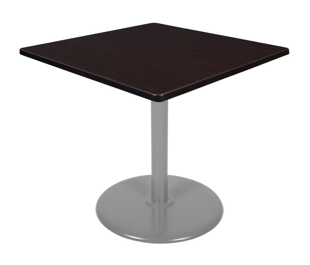 Regency TVP4242MWGY Breakroom Brown 4-Person Training Table (42-in W x 29-in H)