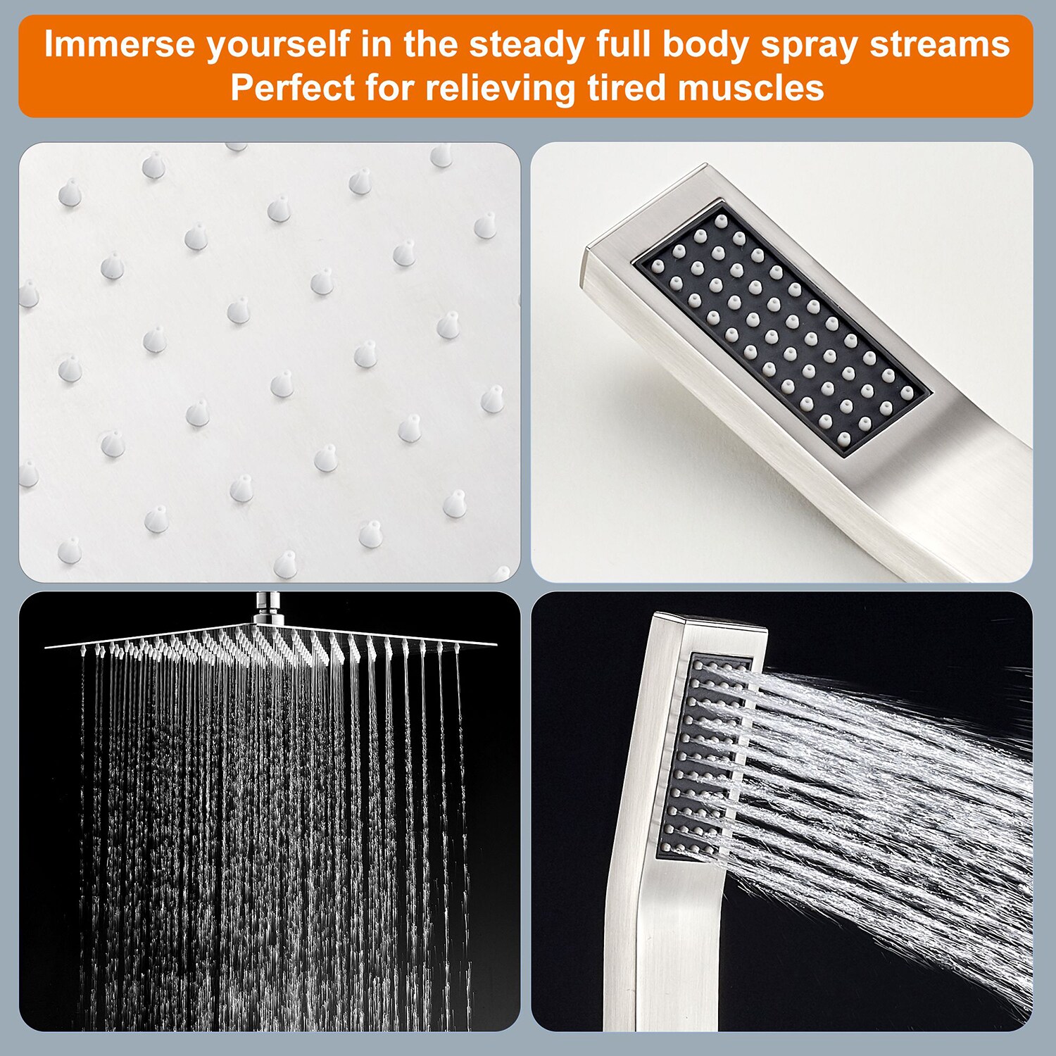Cobbe SSF0210N Showerhead-Bar-Panels - View #3