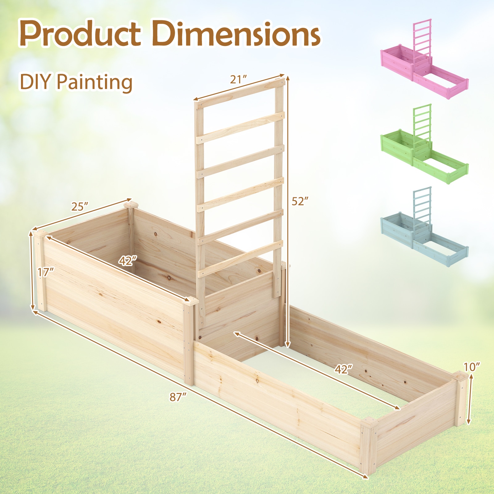 Iseryn NB8368NA Raised-Garden-Beds - View #6