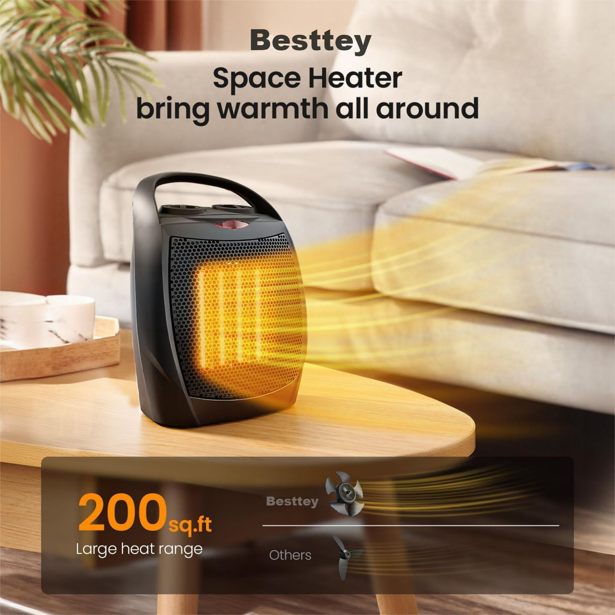 COWSAR LSCE56SPH902BK Portable-Electric-Heat - View #6