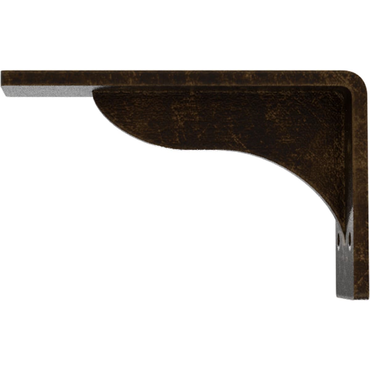 Ekena Millwork BKTM02X06X03EBABS Mending-Plates-Brackets-Braces - View #4