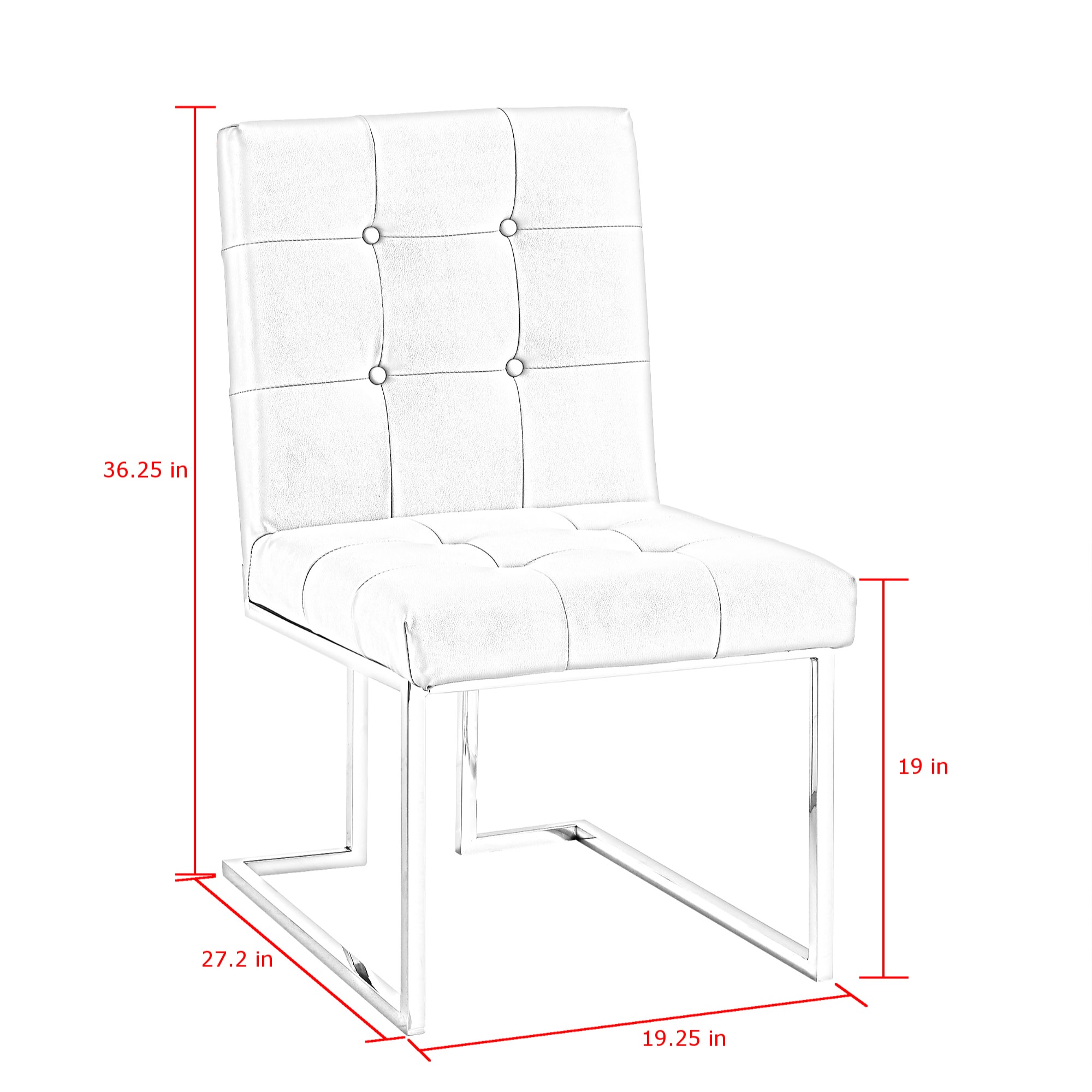 Inspired Home DC56-02GR2-LS Dining-Chairs - View #8
