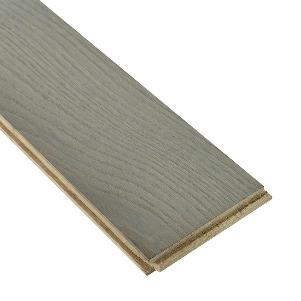 Bruce (Sample) Nature of Wood Light Gray Oak Solid Smooth/Traditional Hardwood Flooring