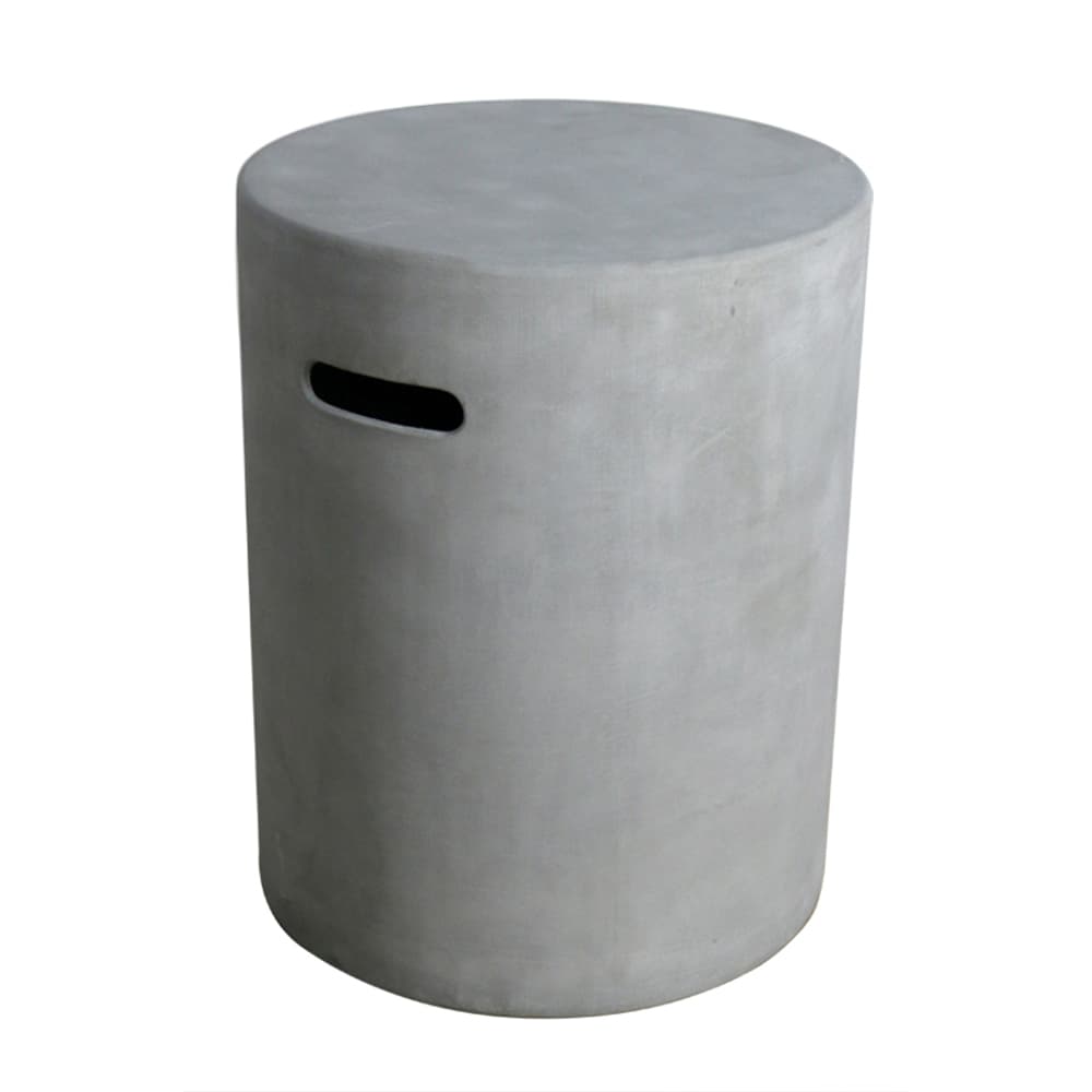 Modeno ONB01-102LG-1 20-Inches Light Grey Concrete Fire Pit Propane tank cover