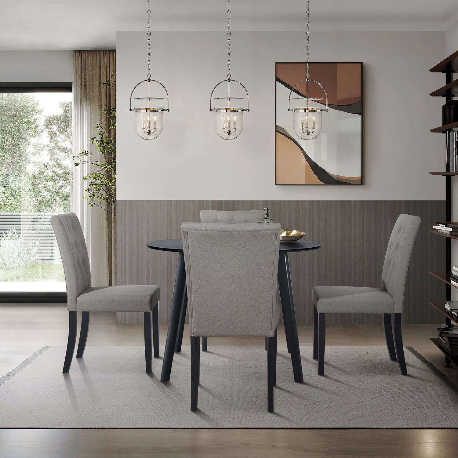 CasePiece C3085US-GY-LN-BK-C3 Dining-Sets - View #2