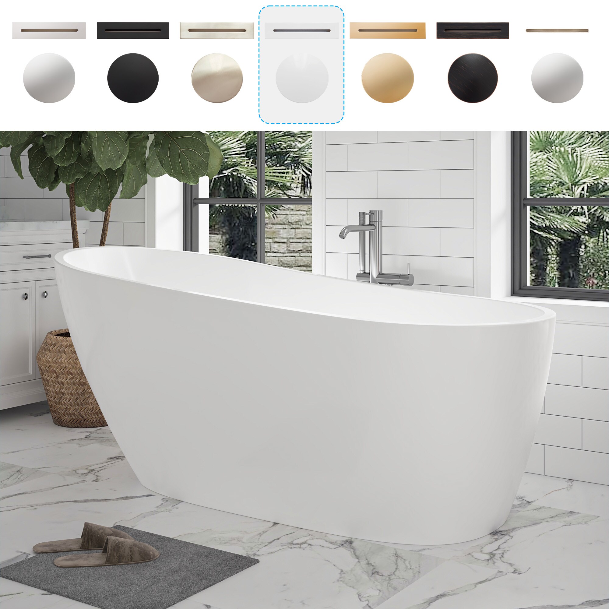 Vanity Art VA6522-L-PW bathtubs - View #8