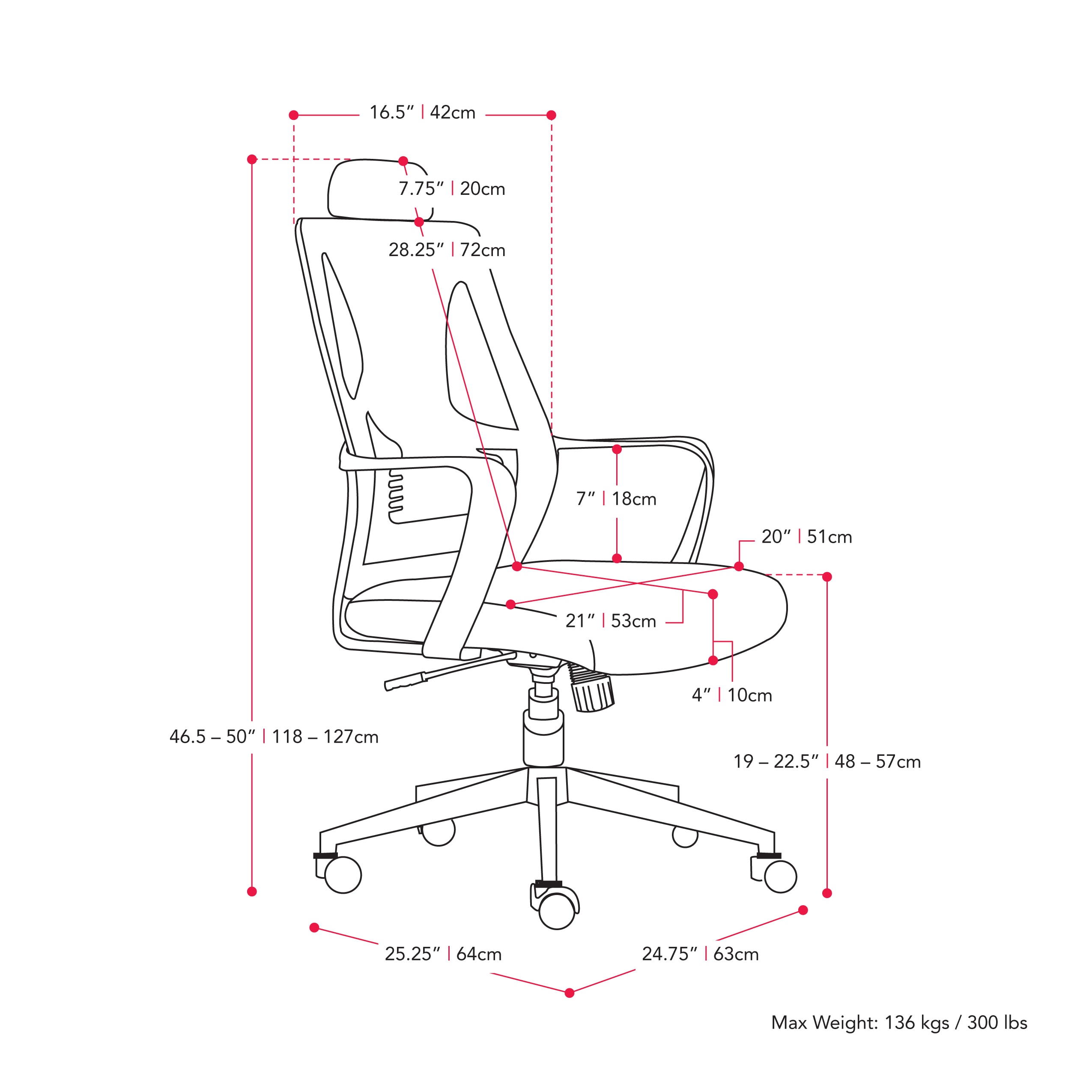 CorLiving WHR-400-O Office-Chairs - View #12