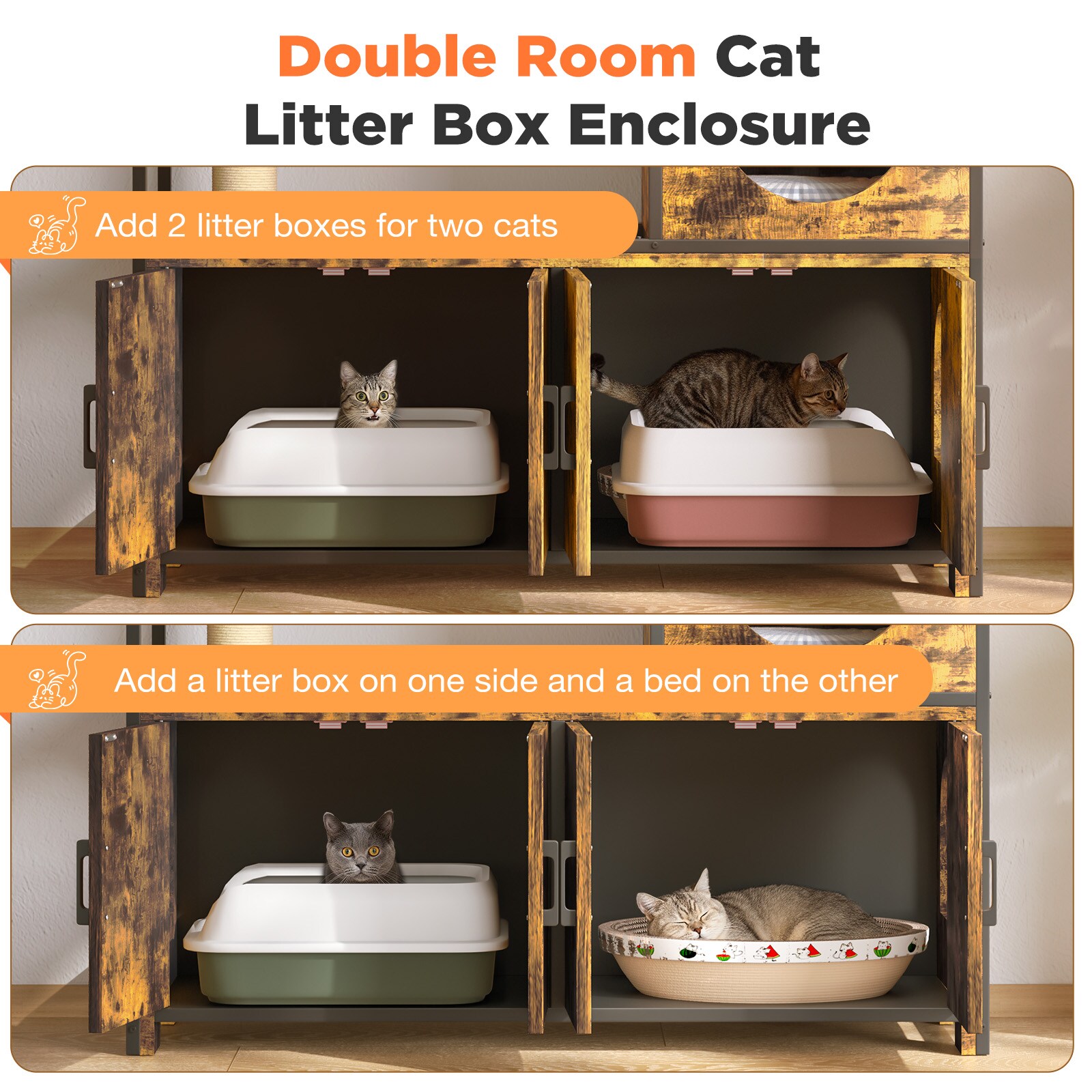 AECOJOY 12011MS-LS02 Litter-Boxes - View #5