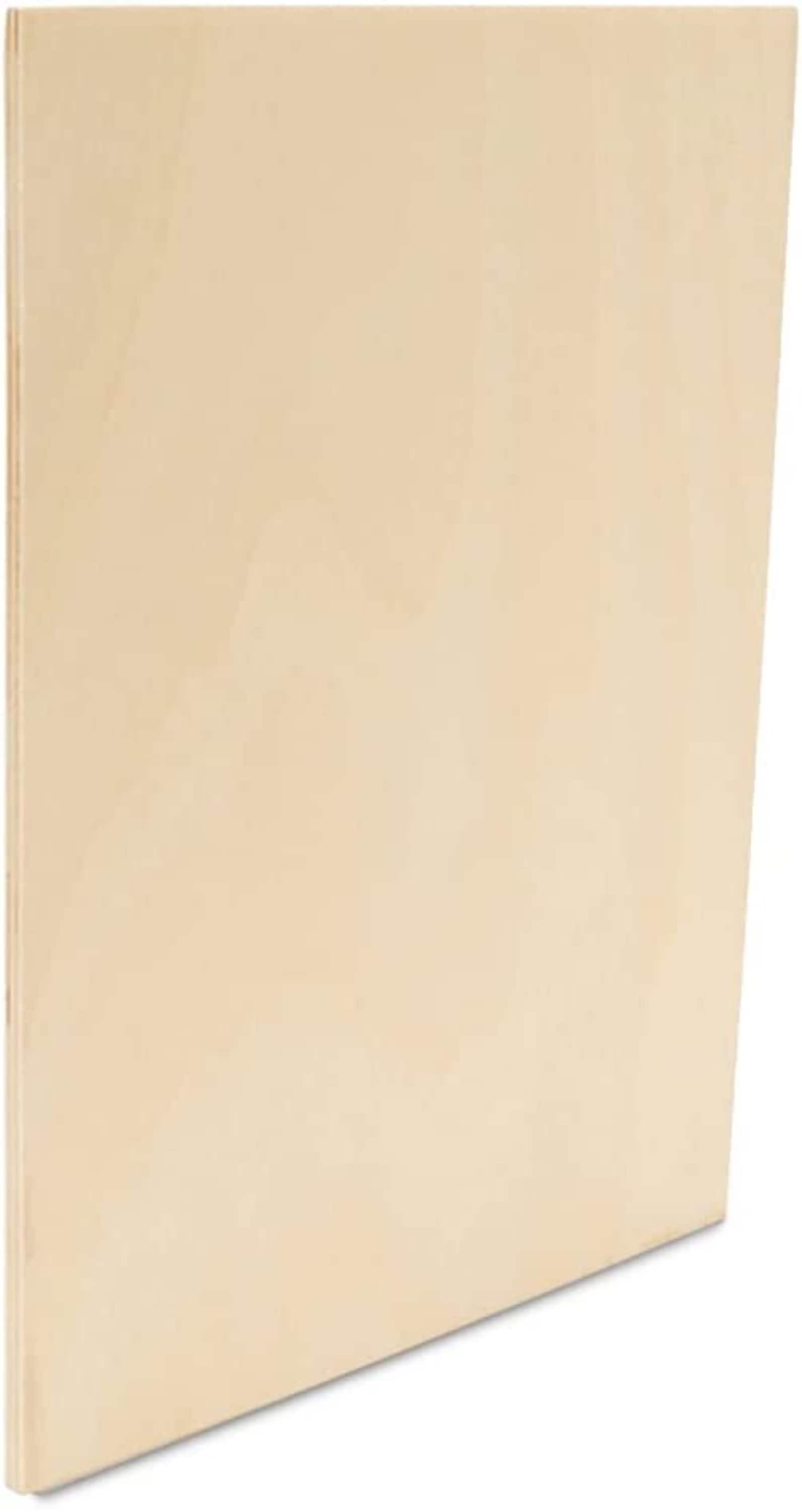 Birch Painting Panel 18 x 24 x 3/4-inch, Pack of 4 Large Wood Canvas Boards  for Painting, Blank Signs for Crafts, by Woodpeckers 