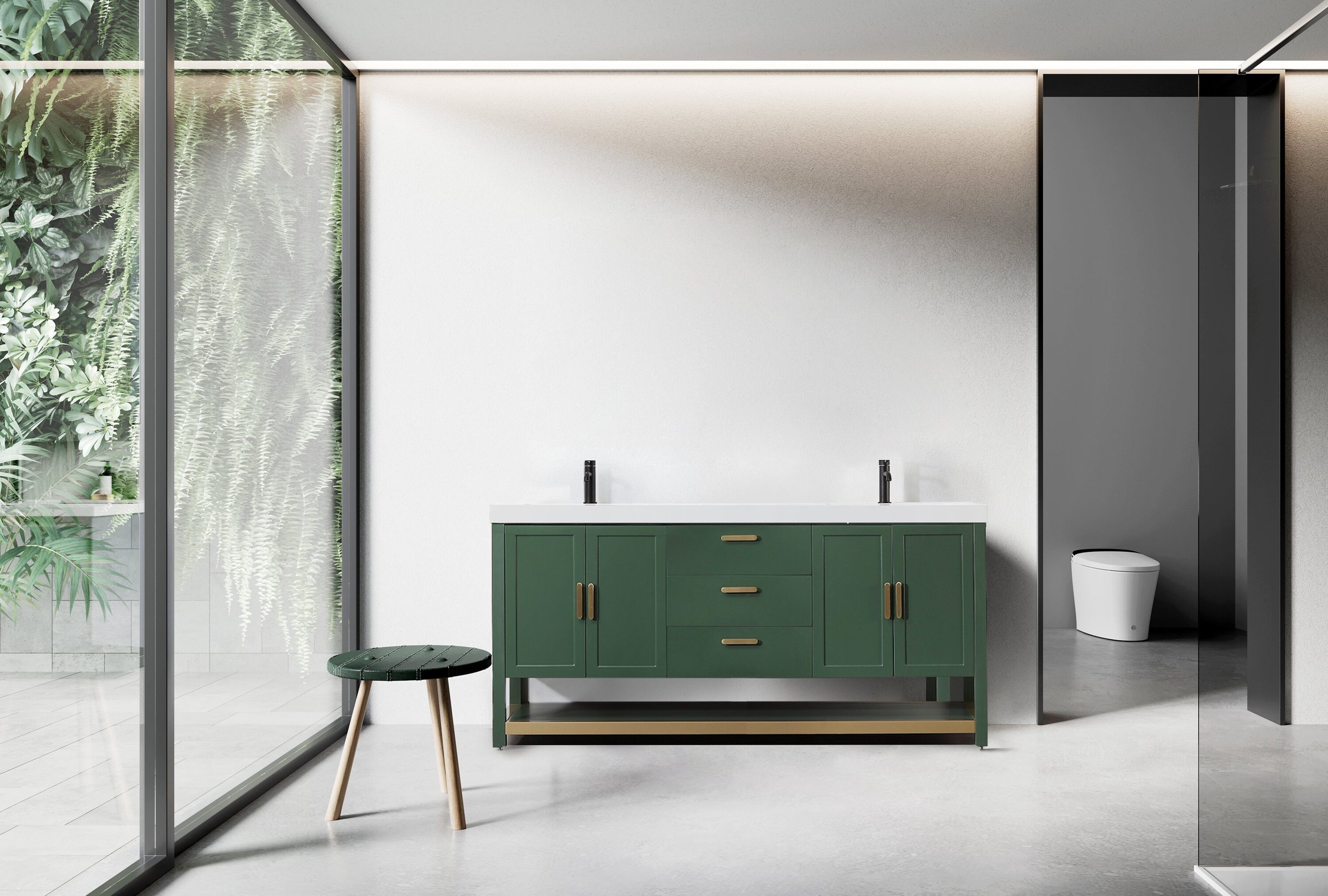 CARTISAN DESIGN VAWINFG72FDWHT Bath-Vanity-Combo - View #4