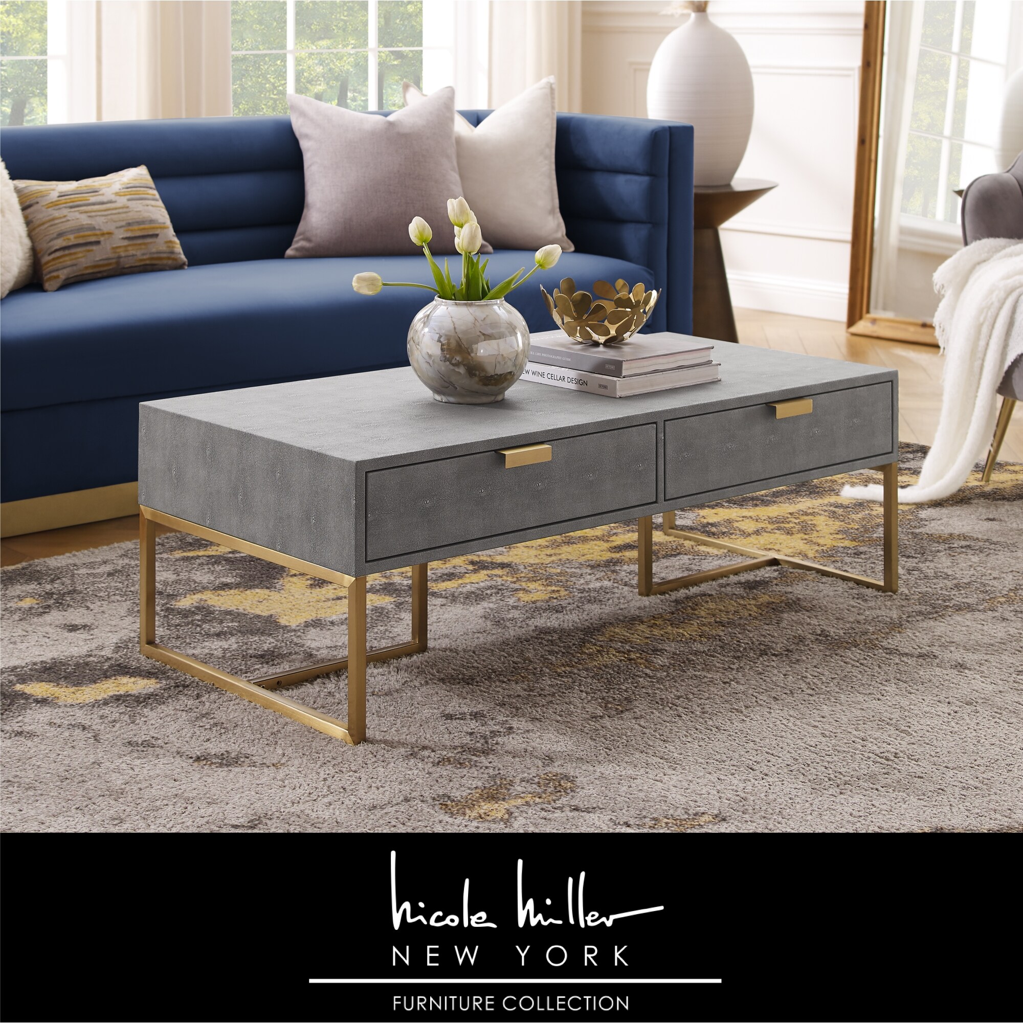 Nicole Miller NCT407-01GG-LS Coffee-Tables - View #2