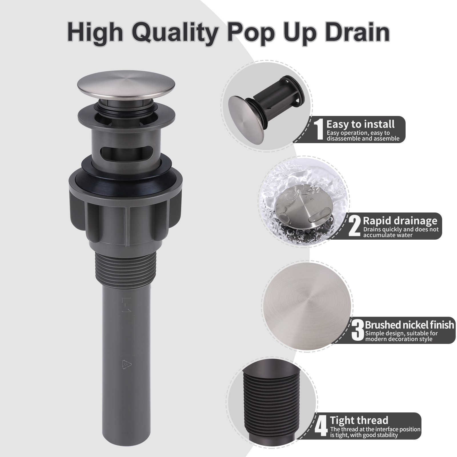 WOWOW X3003X2 Popup-Drains-Accessories - View #6