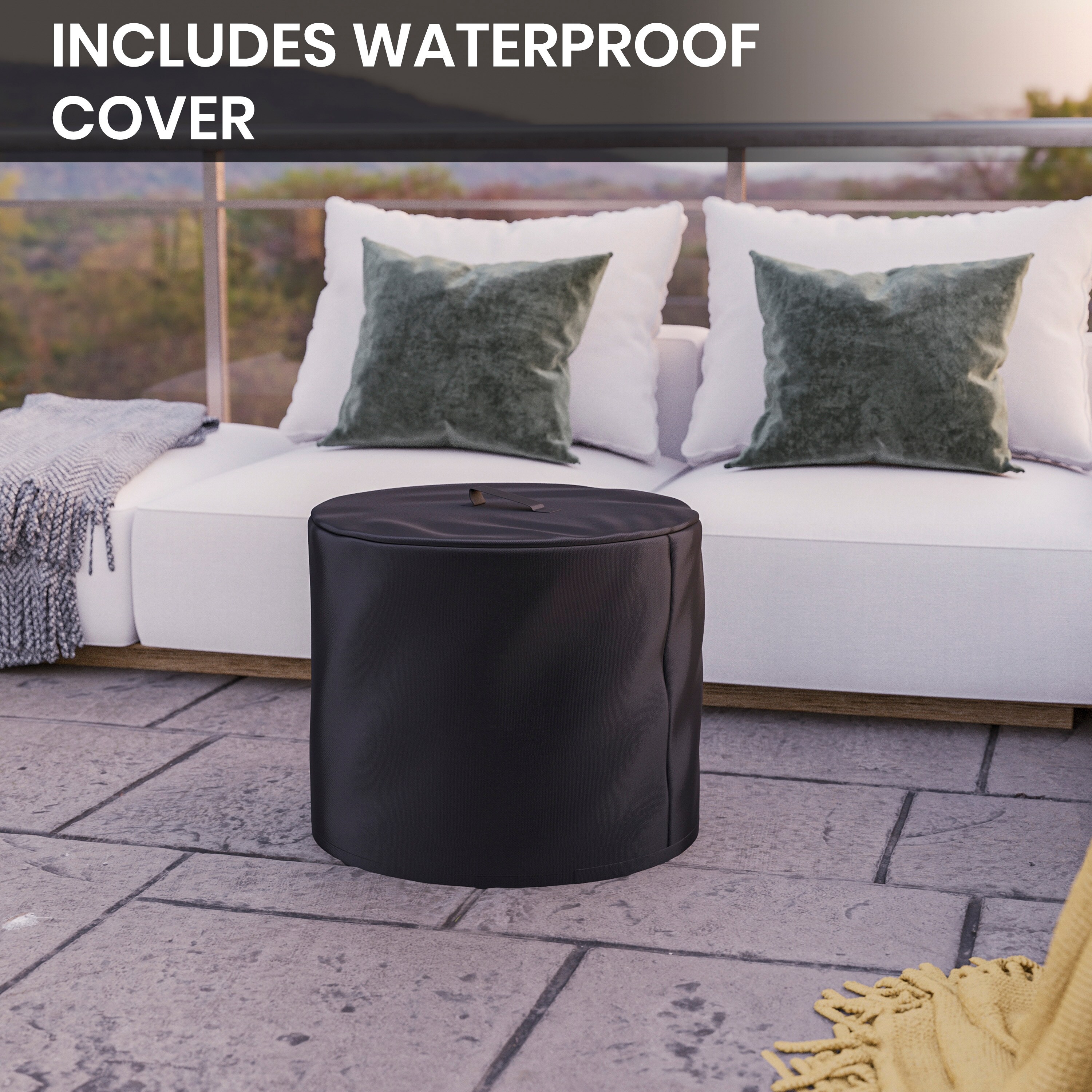 Flash Furniture 196861036163 Outdoor-Woodburning-Firepits - View #12