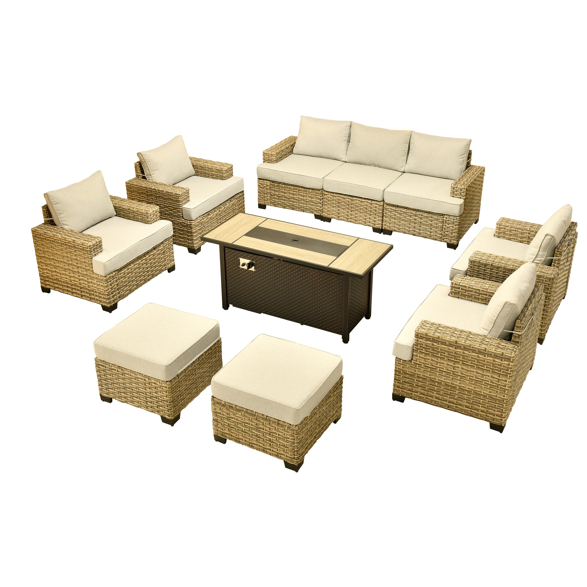 ALTRIGUS 6L-CFP8503-TBS410-AL Patio-Conversation-Sets - View #2