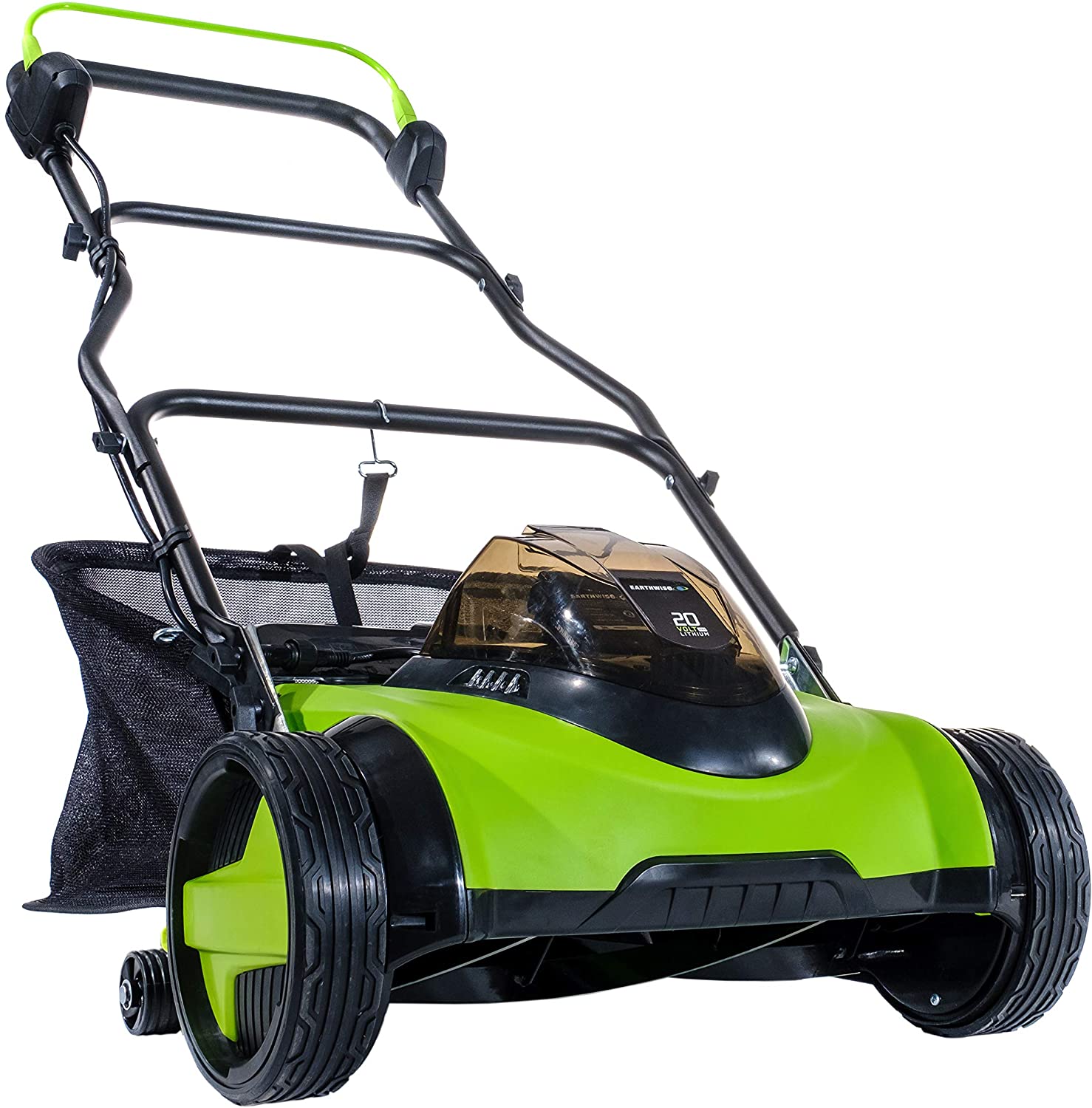 Earthwise Cordless Electric Reel Lawn Mower, 20V, 16-Inch Cut