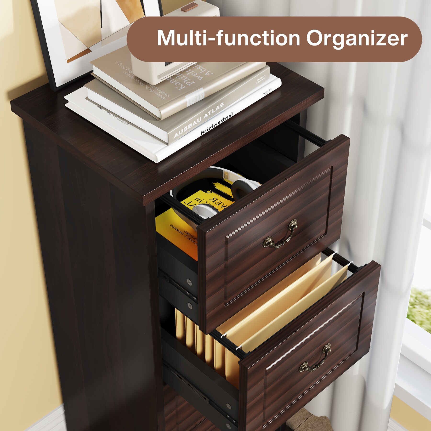Tribesigns LWFD-NY281 Pull-Out-Cabinet-Baskets - View #6