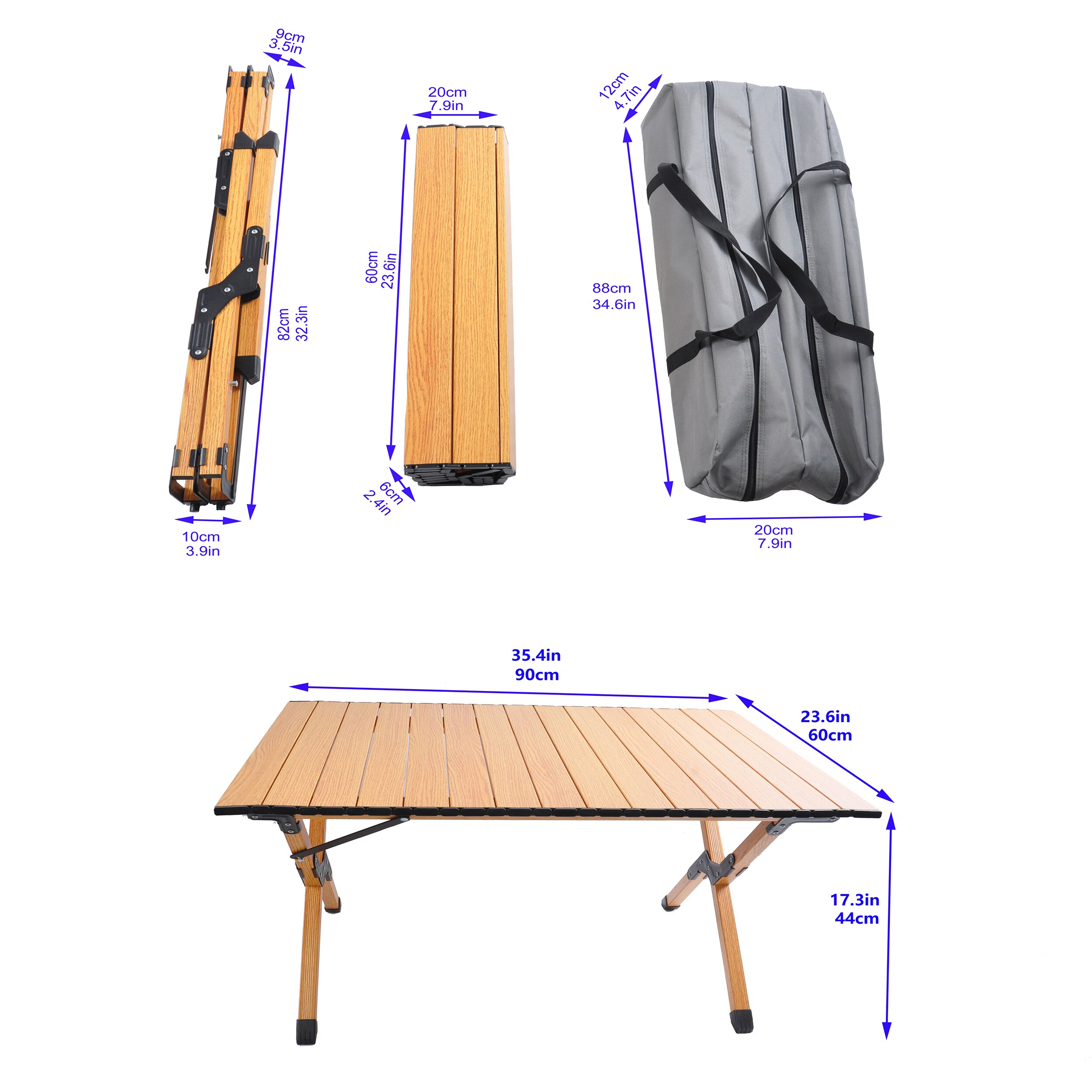 Kahomvis QD-QPW2-777 Picnic-Tables - View #3