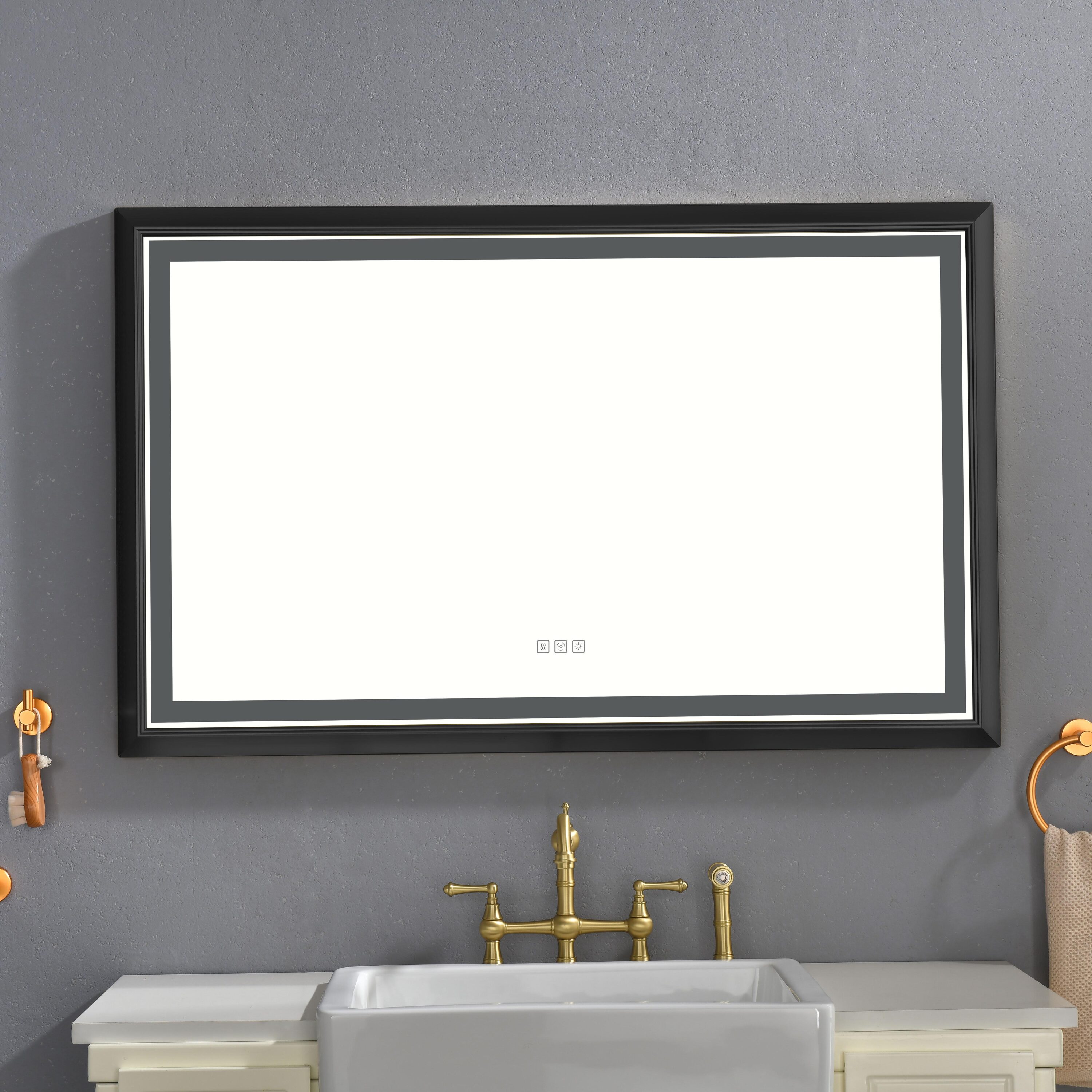 Bayfeve BF-78406-MIR Framed-Bath-Mirrors - View #7