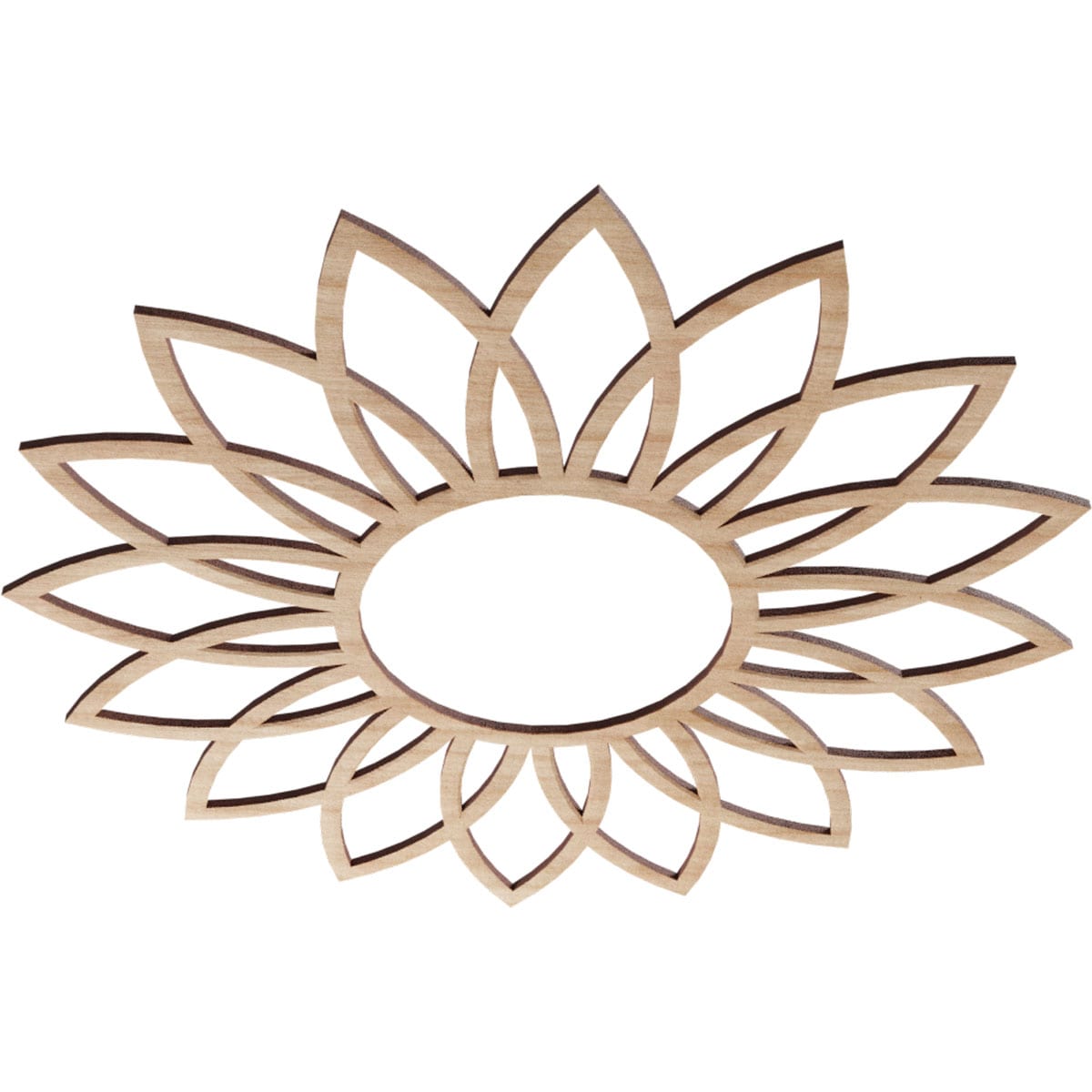 Ekena Millwork CMWP22X22X0250DAAL Ceiling-Medallions - View #2