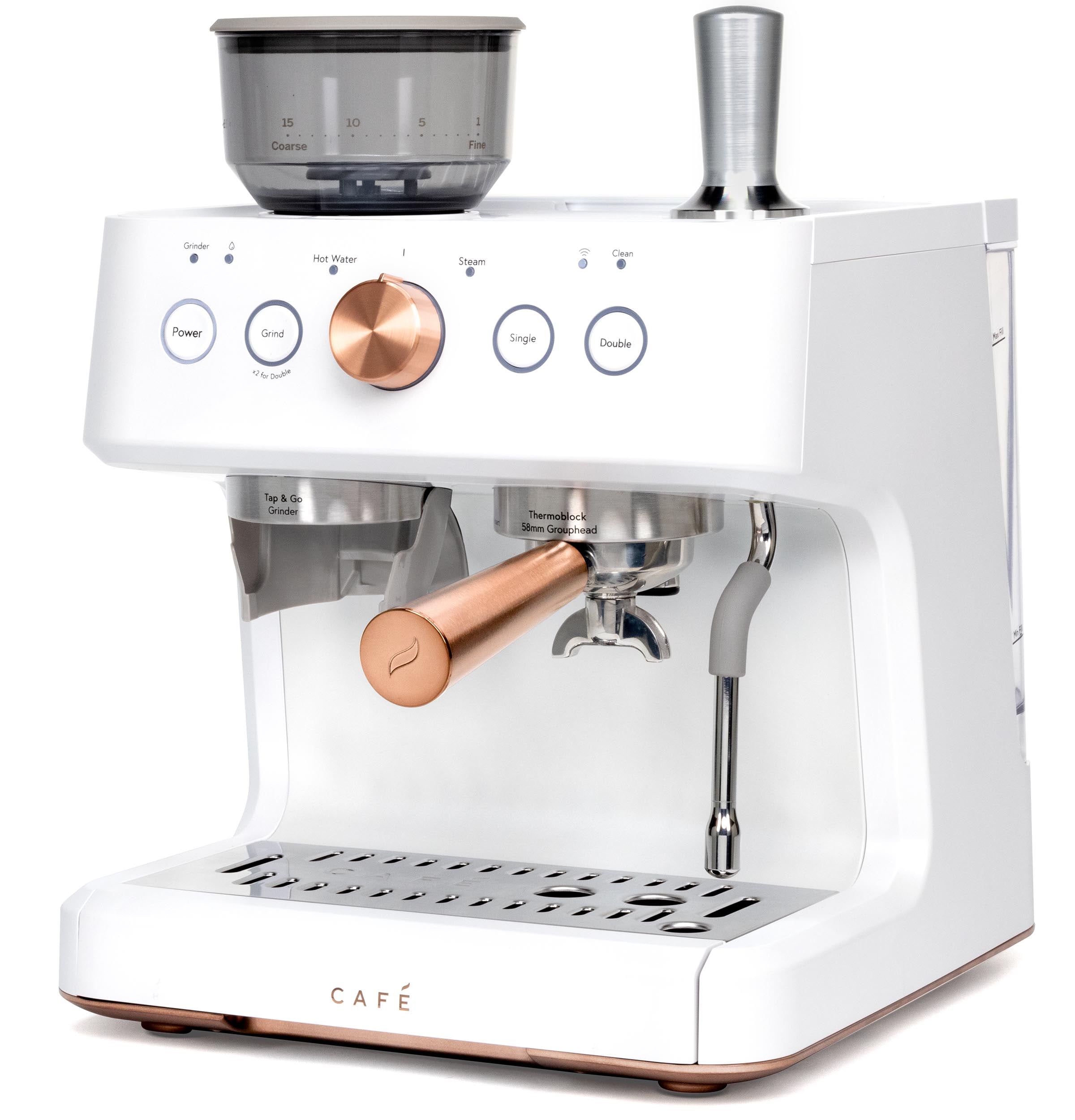 2 In1 Coffee Machine Italian Semi-automatic Household Coffee Maker