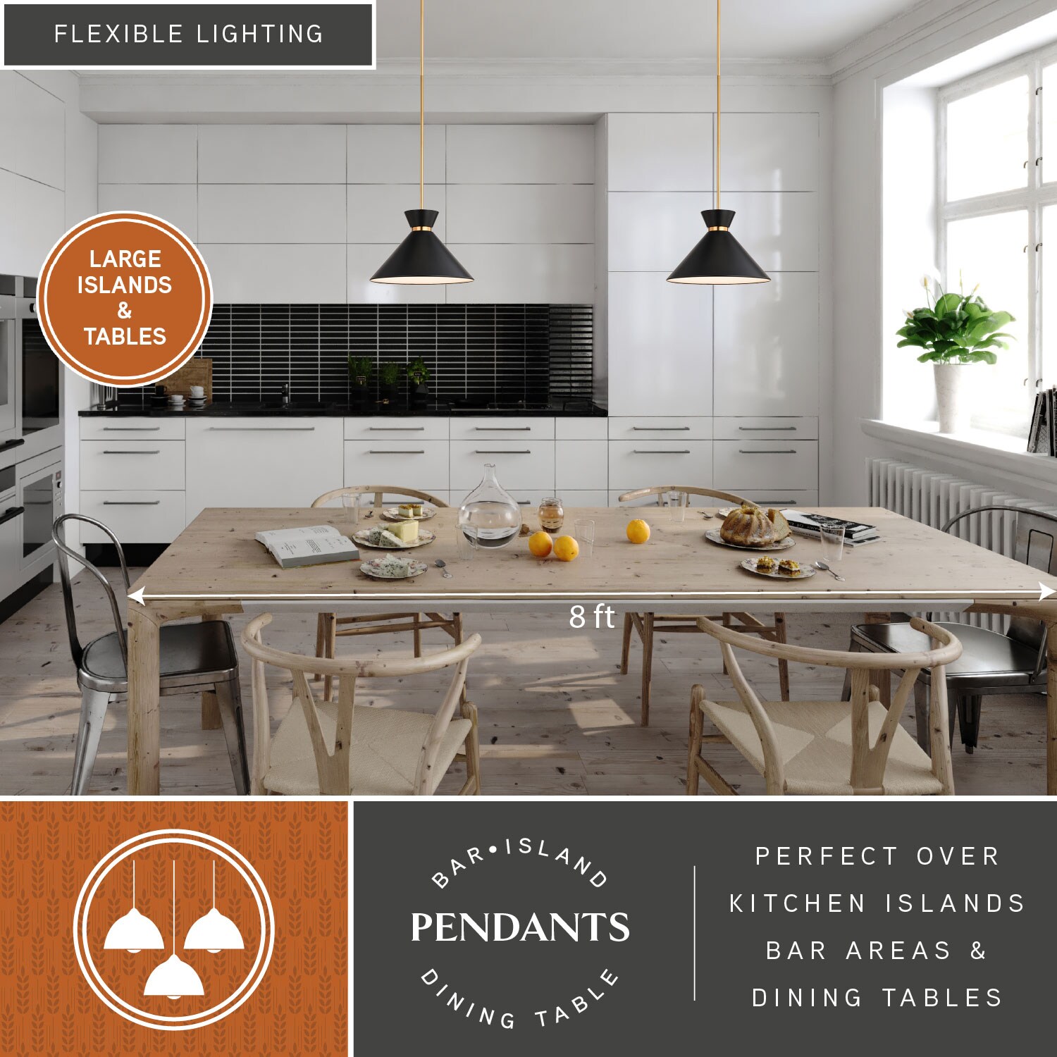 Cascadia P0398 Pendant-Lights - View #2