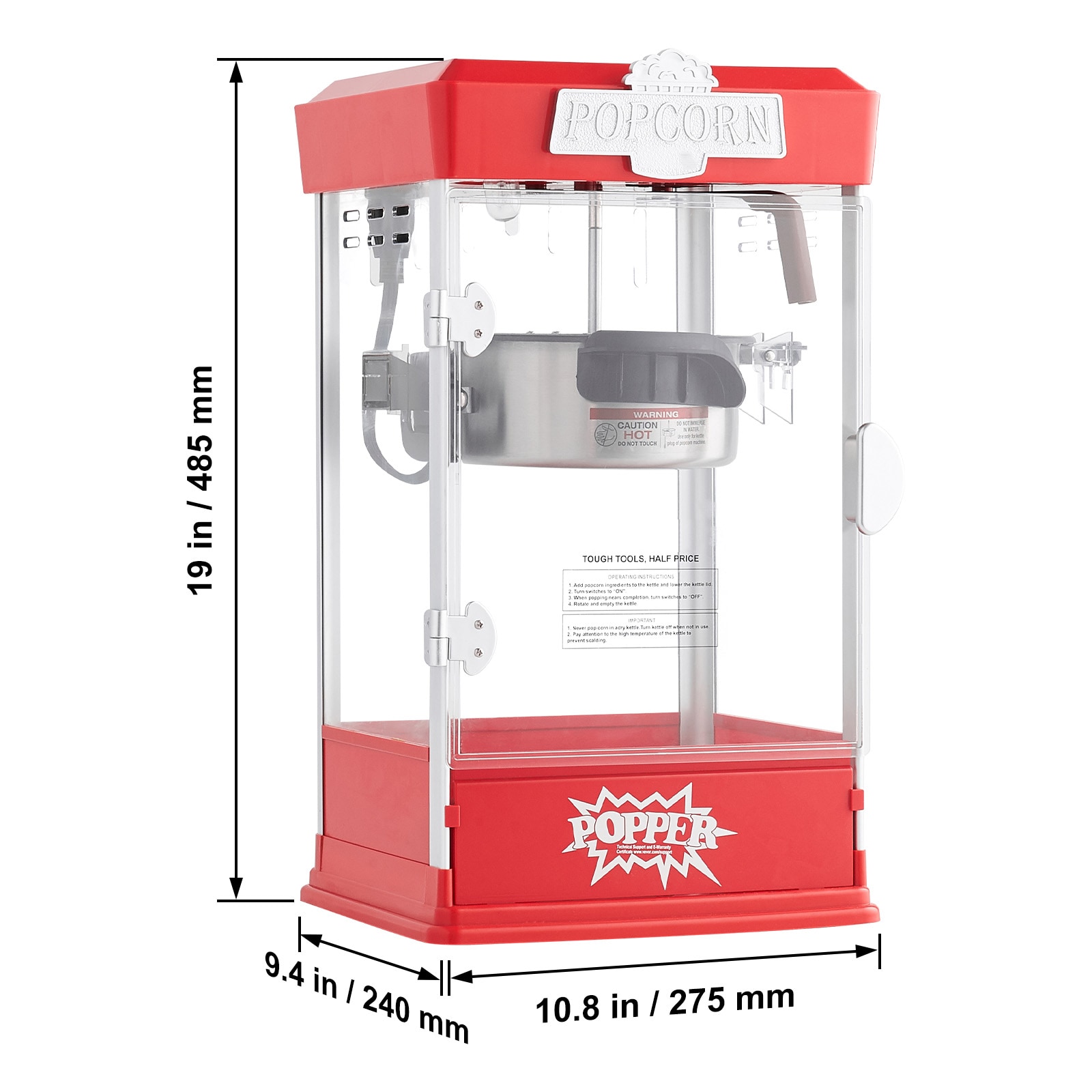GIVIMO LW047GIVSS584-1 Popcorn-Makers - View #3