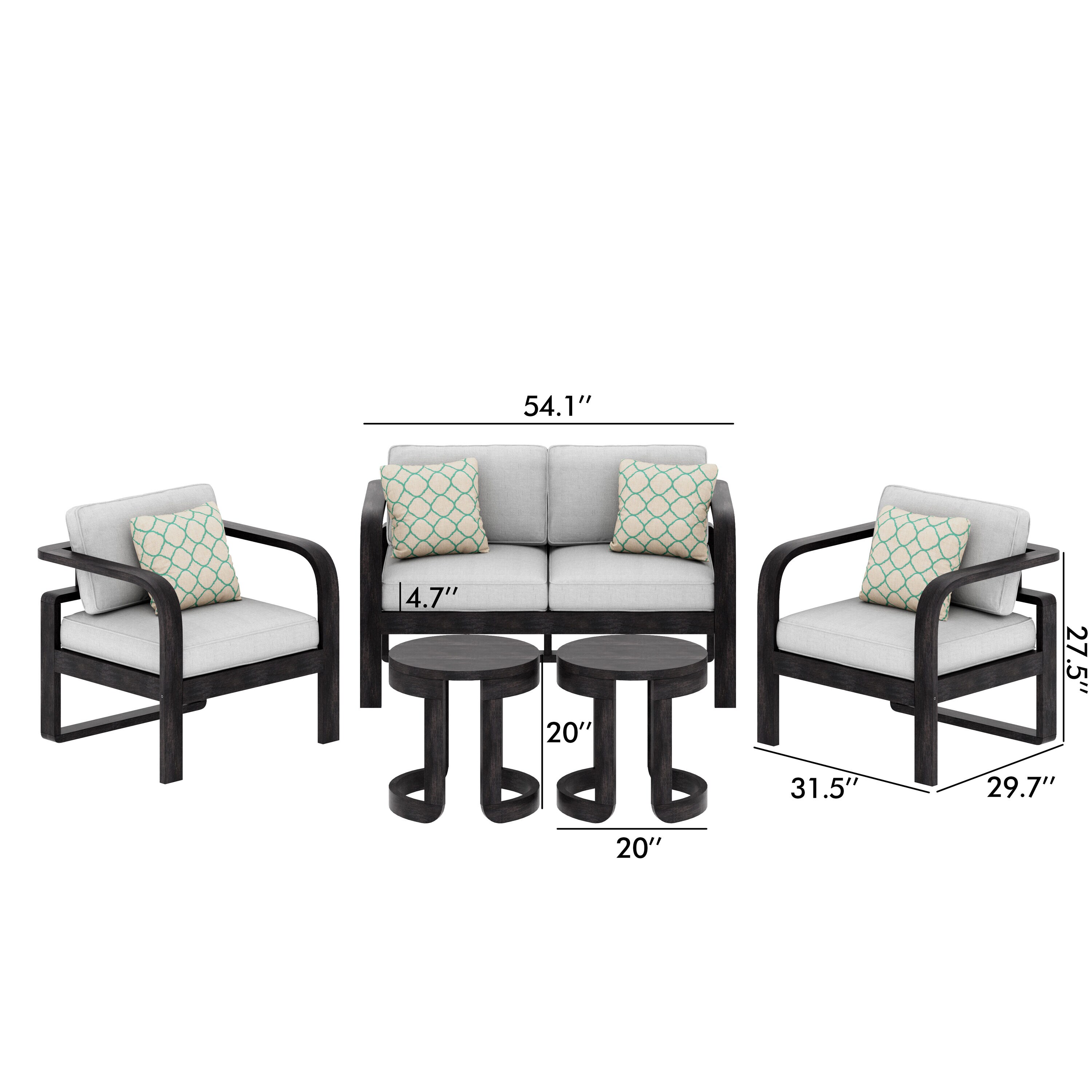 Octans SL2C00244 Patio-Conversation-Sets - View #11