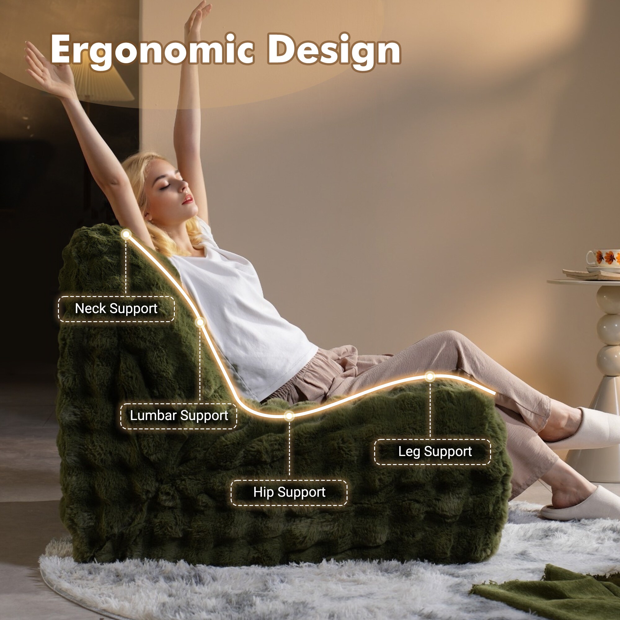 Caodoc L5-BOBO680-5 Sofas-Loveseats - View #5