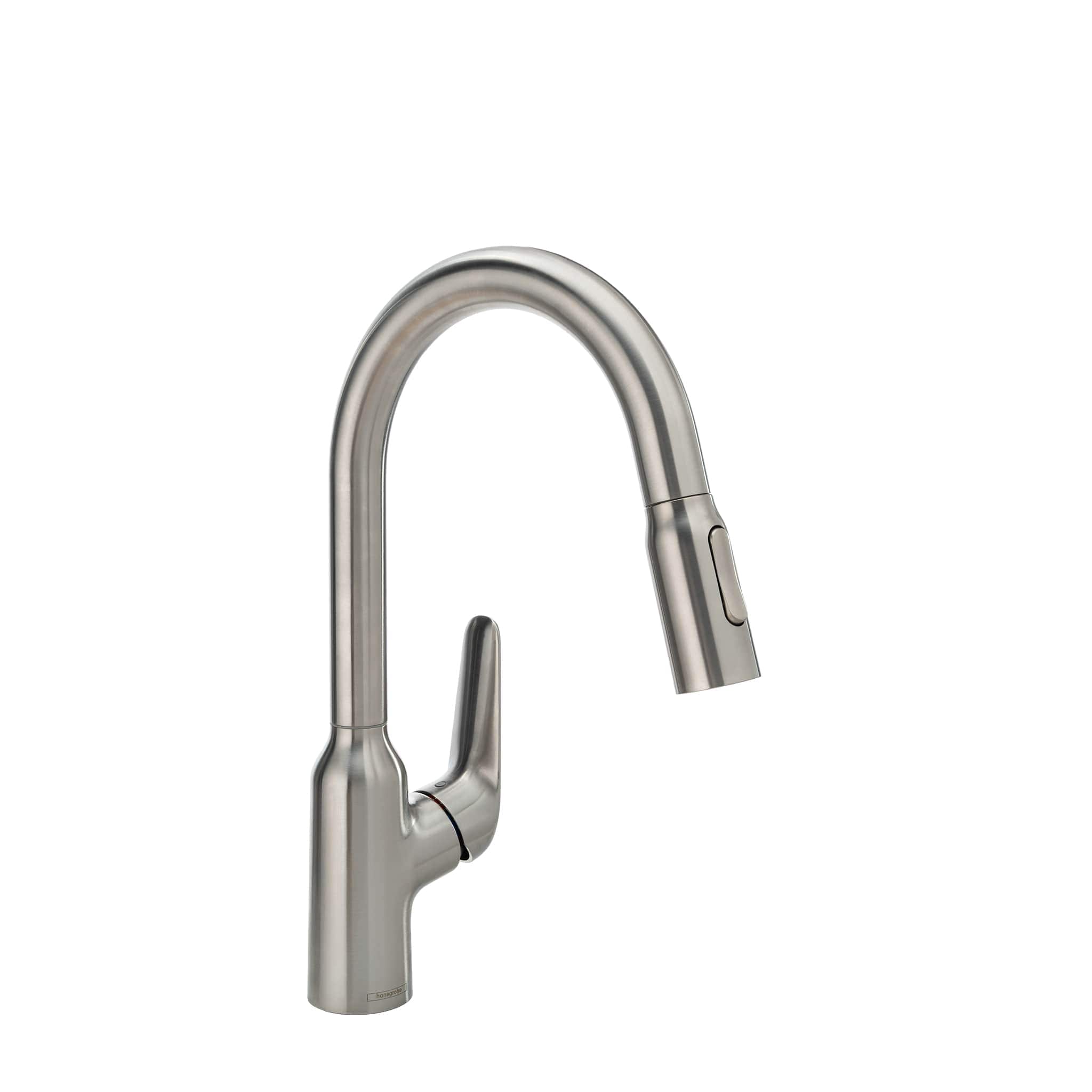 Hansgrohe 71801801 Focus N Prep Kitchen Faucet Pull-Down 1.75 GPM in Stainless Steel Optic