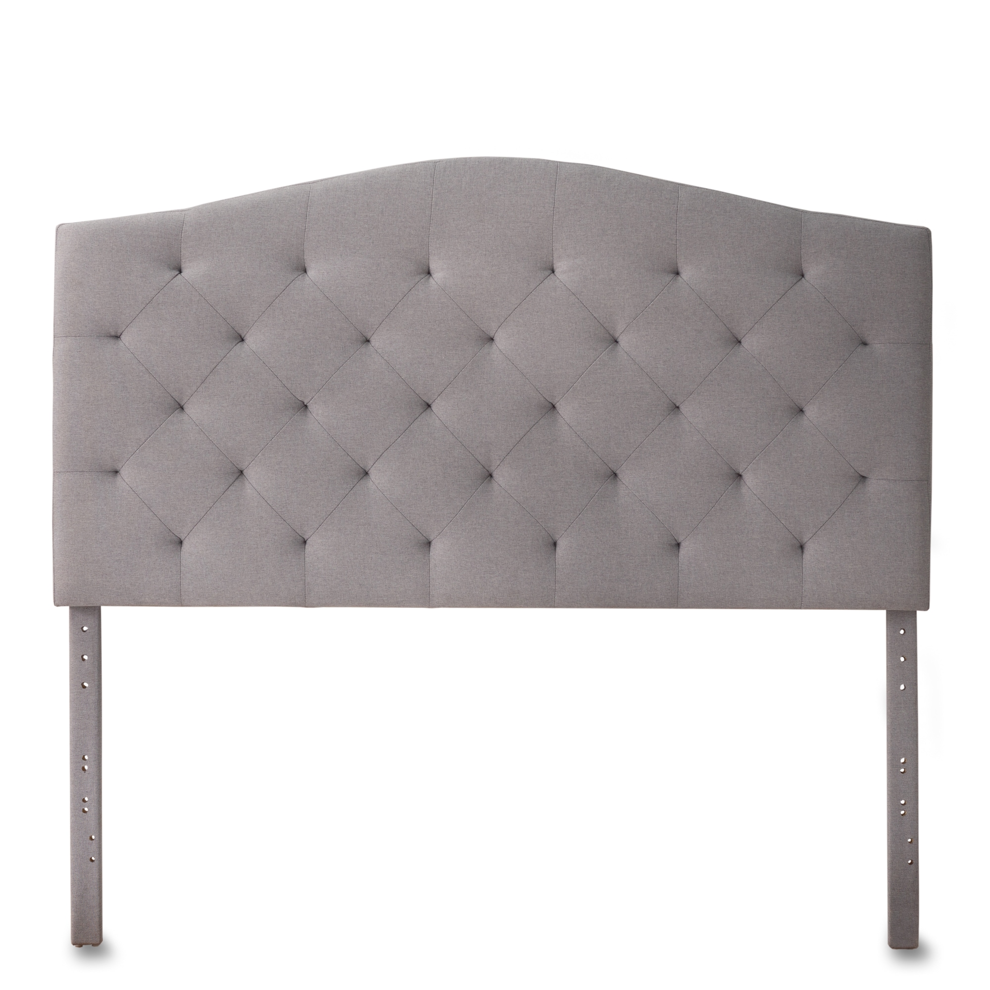 Brookside BS0003UHBQQST Liza Stone Queen Upholstered Headboard
