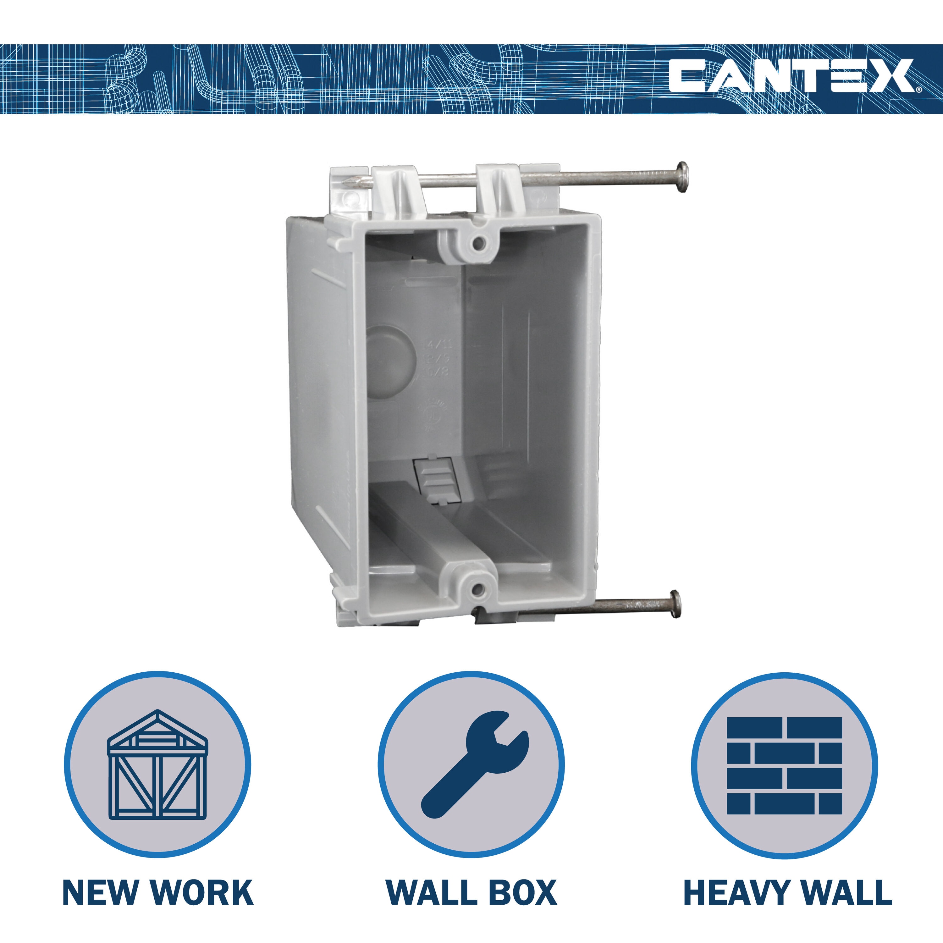CANTEX LEZ22SN-HW Electrical-Box - View #5
