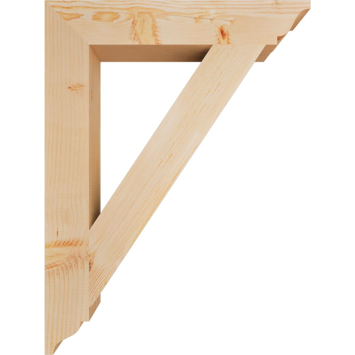 Ekena Millwork BKT04X24X32TRA01SDF Exterior-Brackets-Braces - View #3