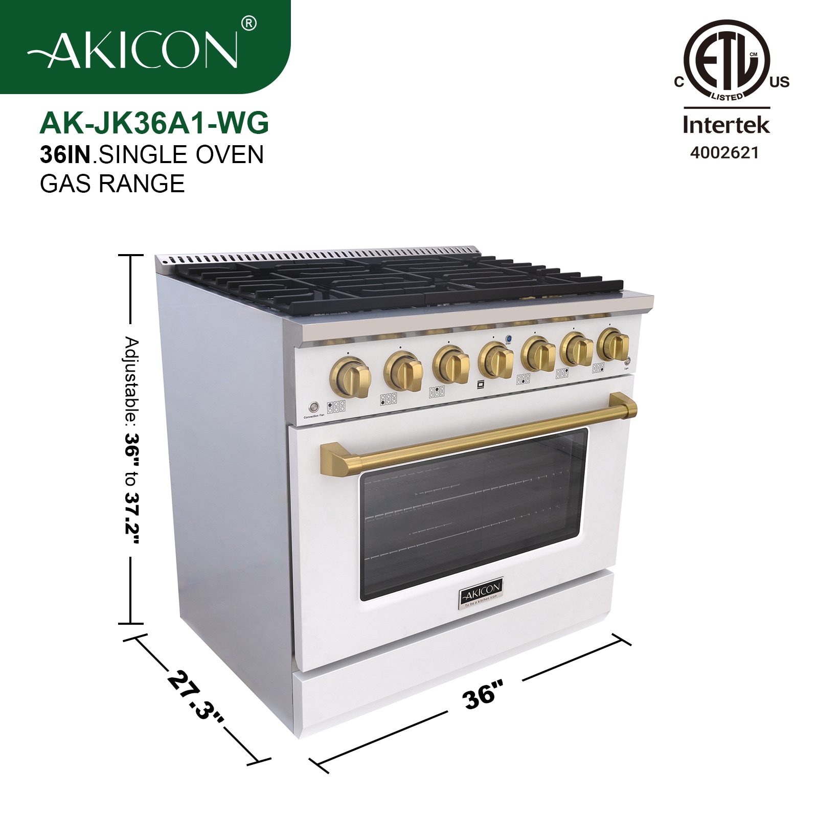 36 4 cu.ft.Freestanding Dual Fuel Range Bravo Kitchen BV361RD