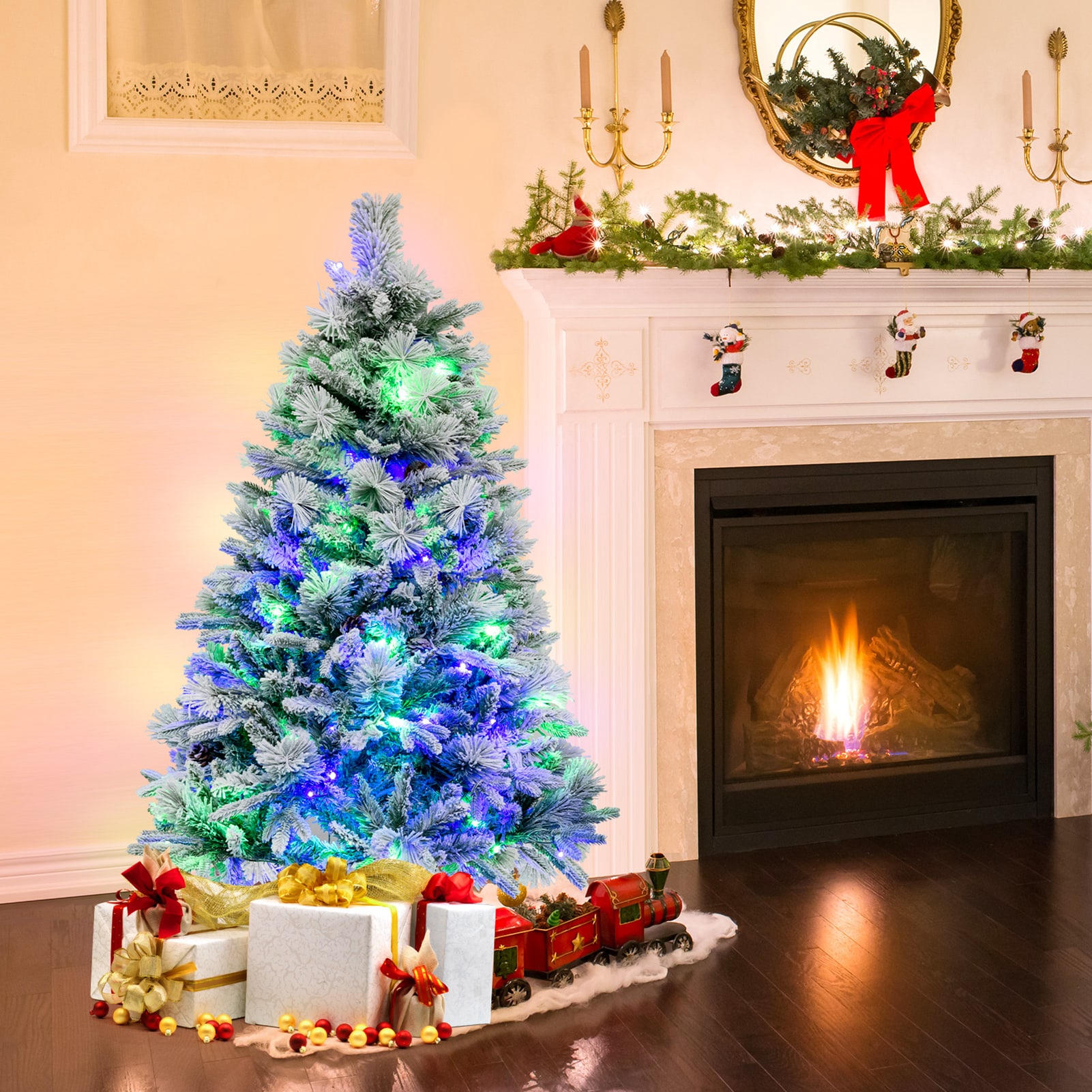 WELLFOR CM-HWY-20531 Artificial-Christmas-Trees - View #4