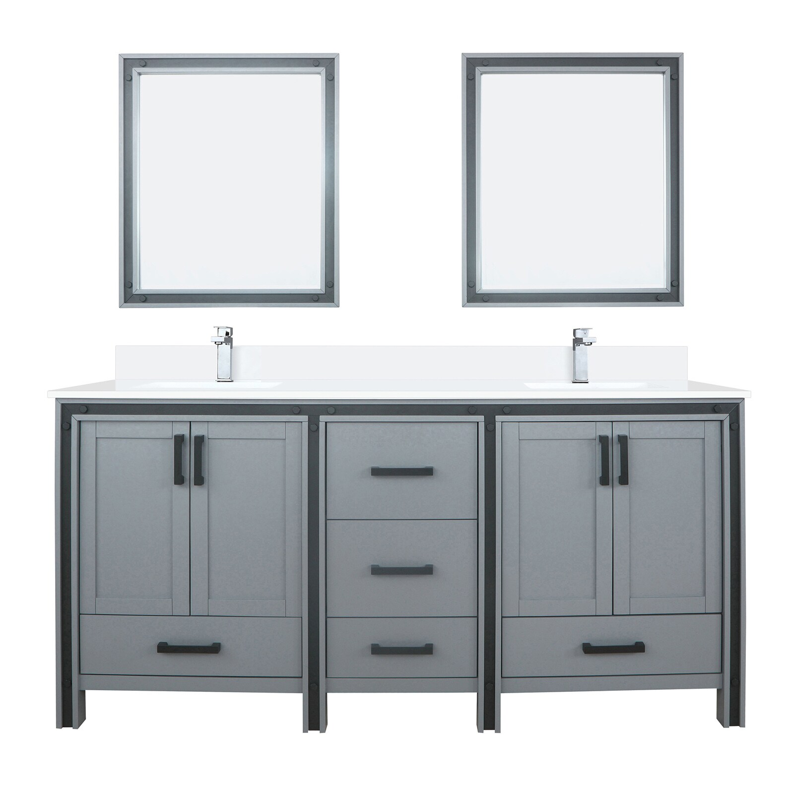 Lexora LVZV72DB211 Bath-Vanity-Combo - View #2