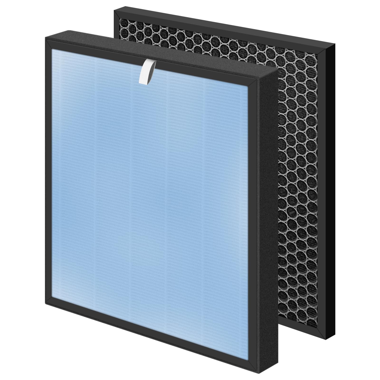 AOIZGMY  HSP001 True HEPA Filter Replacements for Air Purifier Filters HSP001 4 in 2 H13 True HEPA Filter with Activated Carbon Pre Filter 1 Pack
