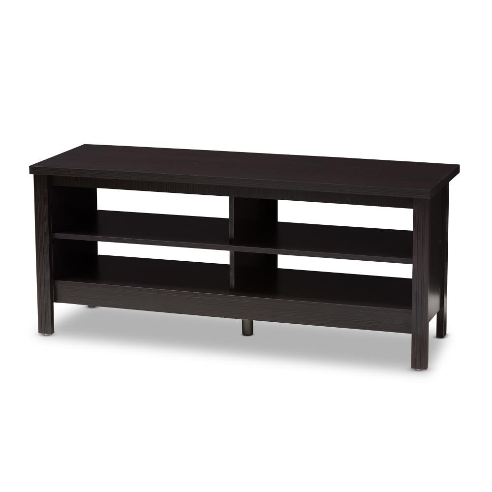 Baxton Studio Sloane Modern Contemporary Espresso TV Cabinet