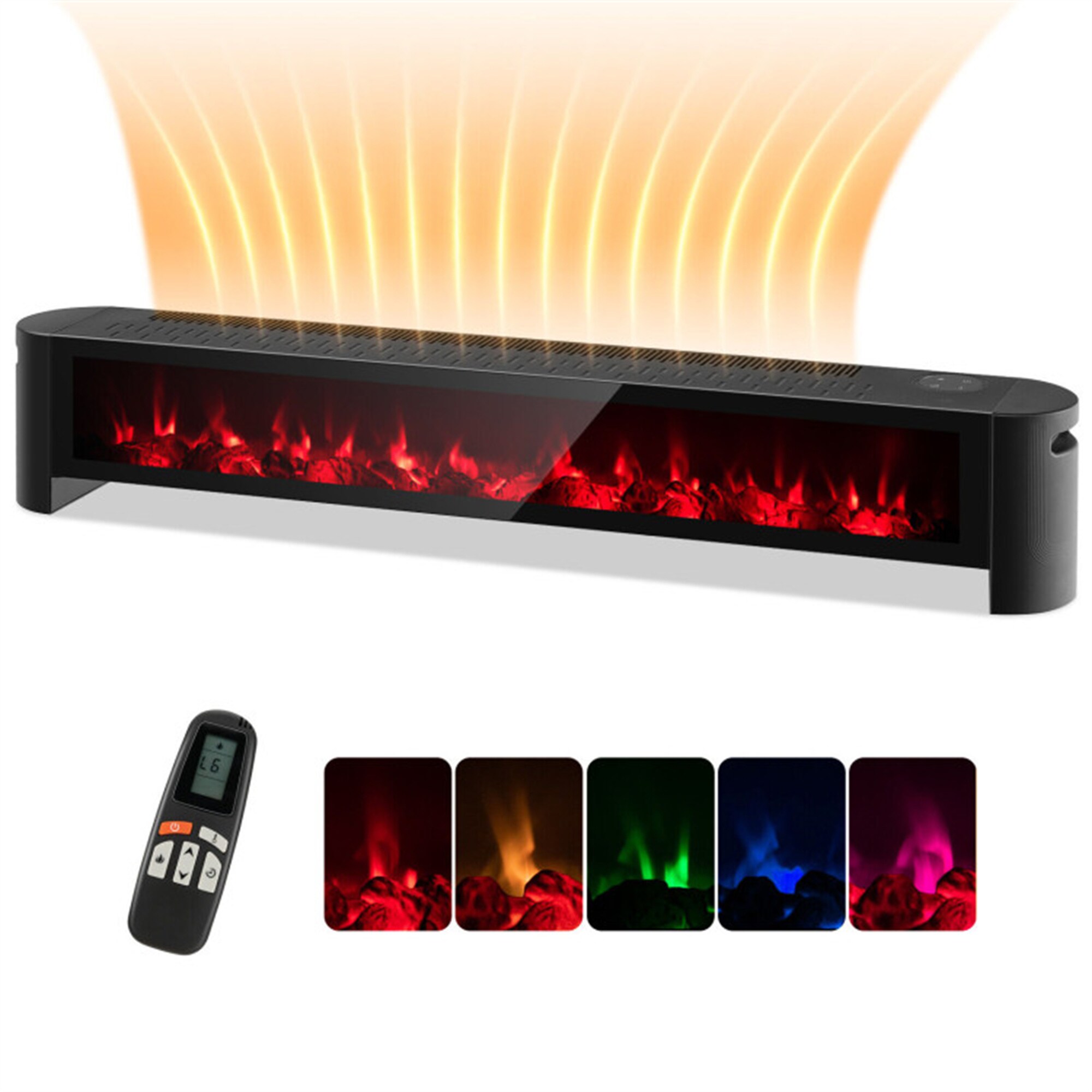 BABOOM BOM-60US-DK-CO 51.5-Inches W Black with Remote Control Included