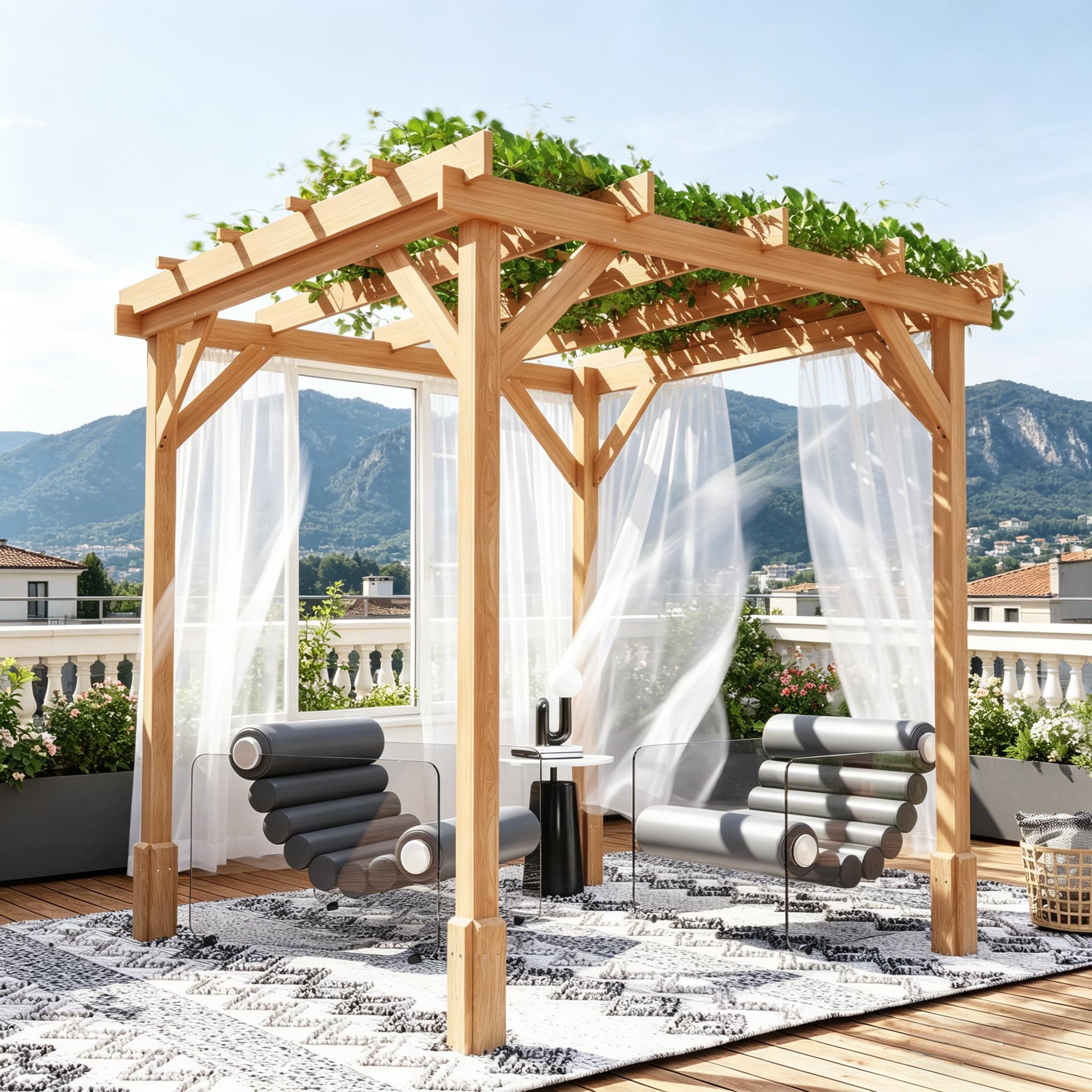 LOVMOR SF-W-T3971S00265 Pergolas-2 - View #2
