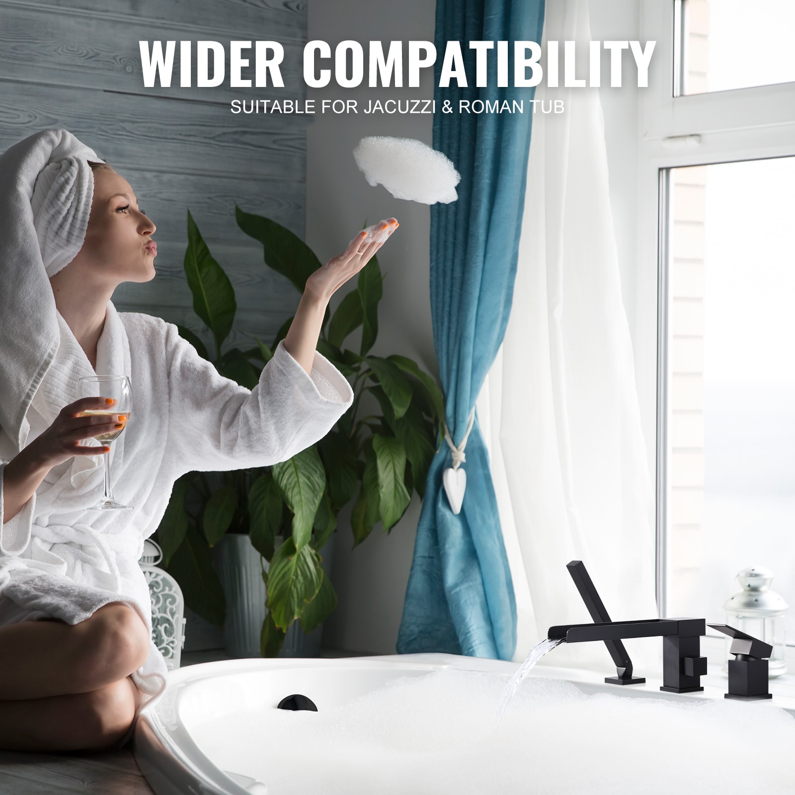 WOWOW 3080400B-LW Roman-Tub-Faucets - View #3