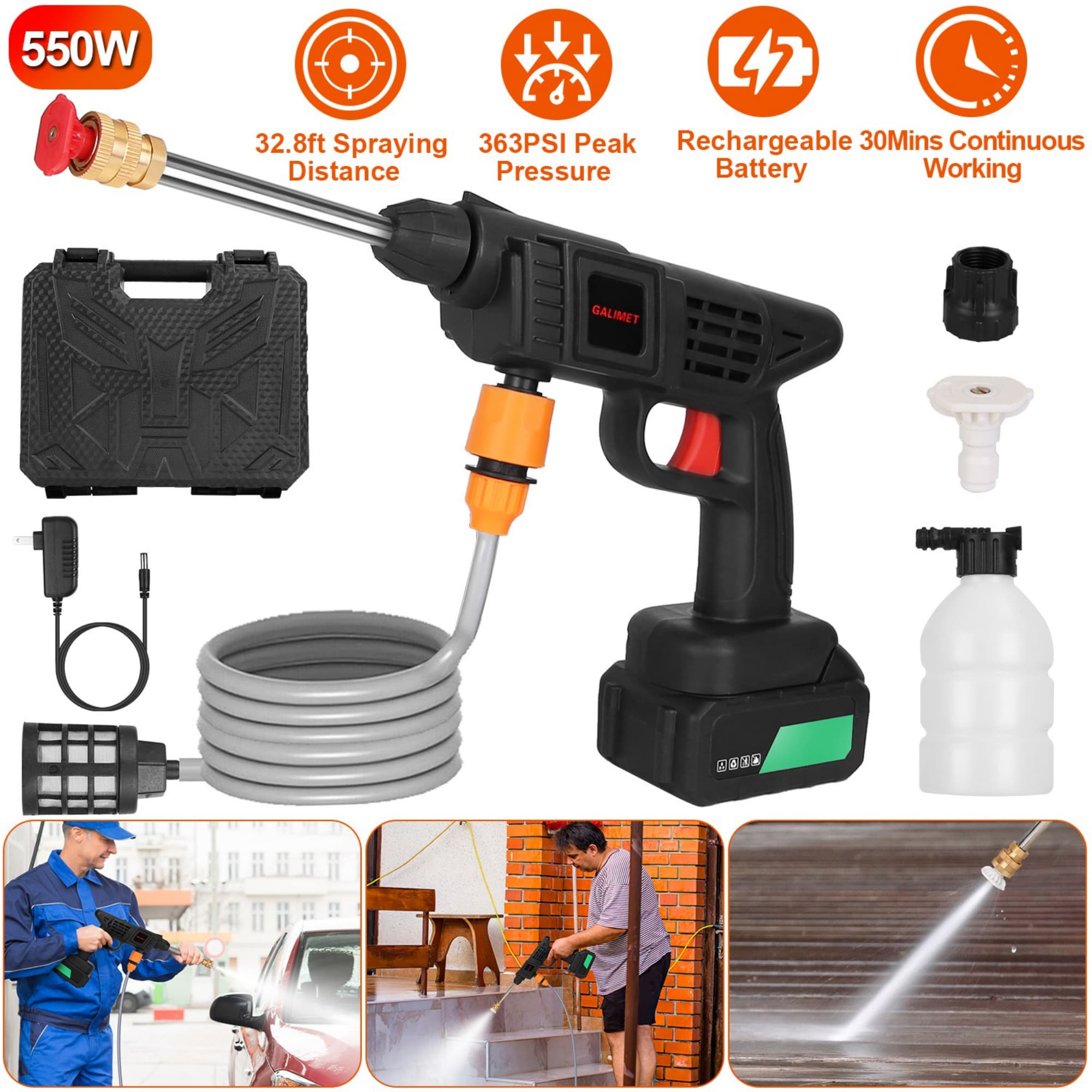 Angel Sar L2MJA408PW01 Gas-Pressurewashers - View #9