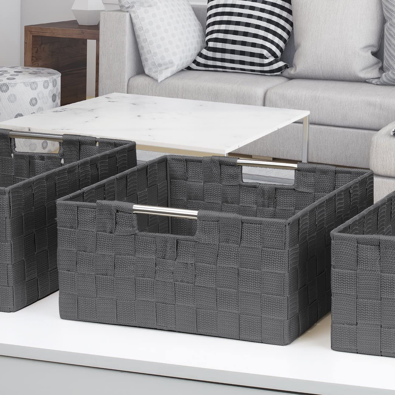 SORBUS WEV3-GRY Bins-Baskets - View #2