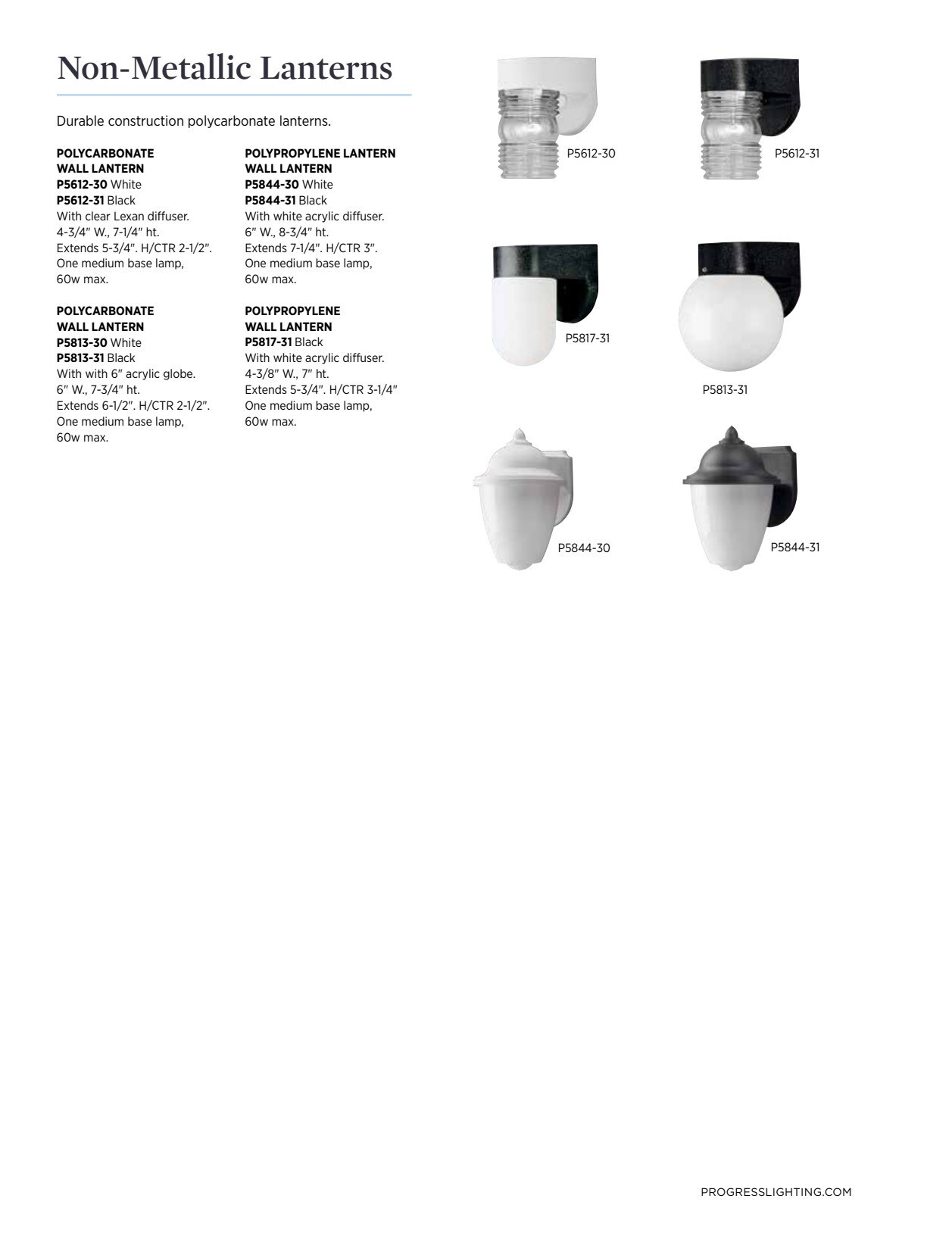 Progress Lighting P5813-30 Outdoor-Wall-Lighting - View #12