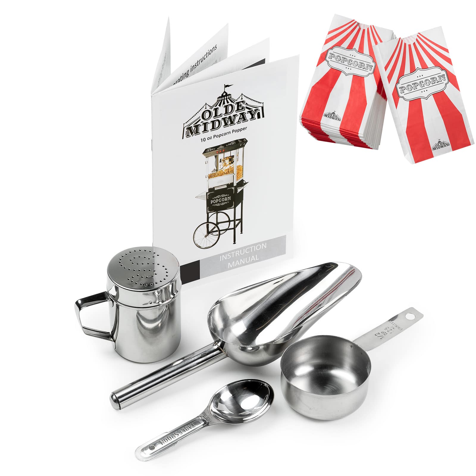 Olde Midway CON-POP-1050-BLK Popcorn-Makers - View #7