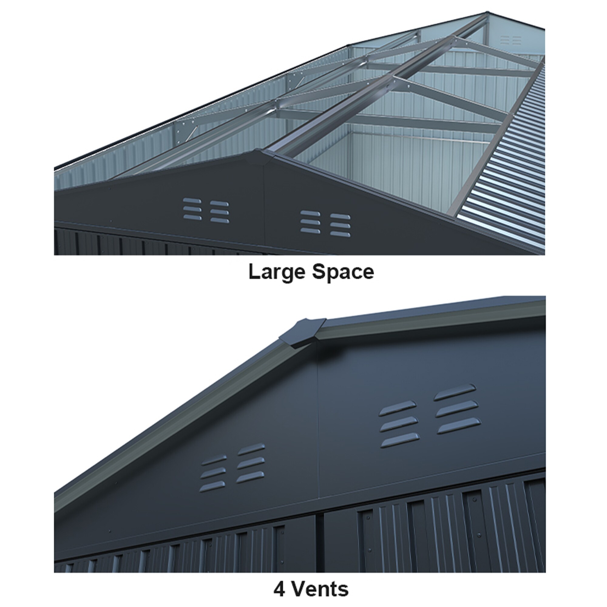 Mondawe MD-CR99514 Metal-Storage-Buildings-Sheds - View #5